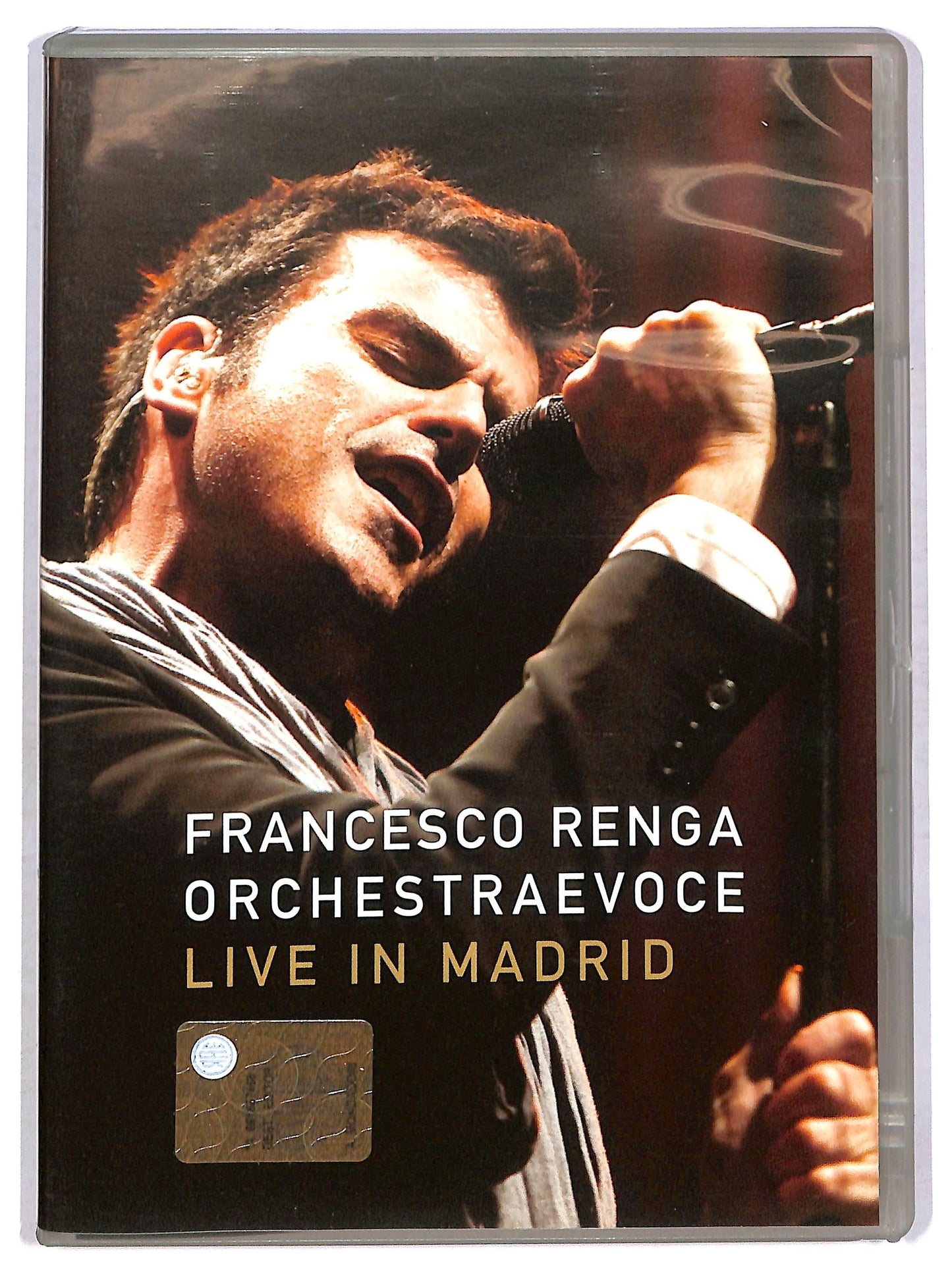 EBOND Francesco renga orchestra e voce - live in madrid EDITORIALE DVD D753764