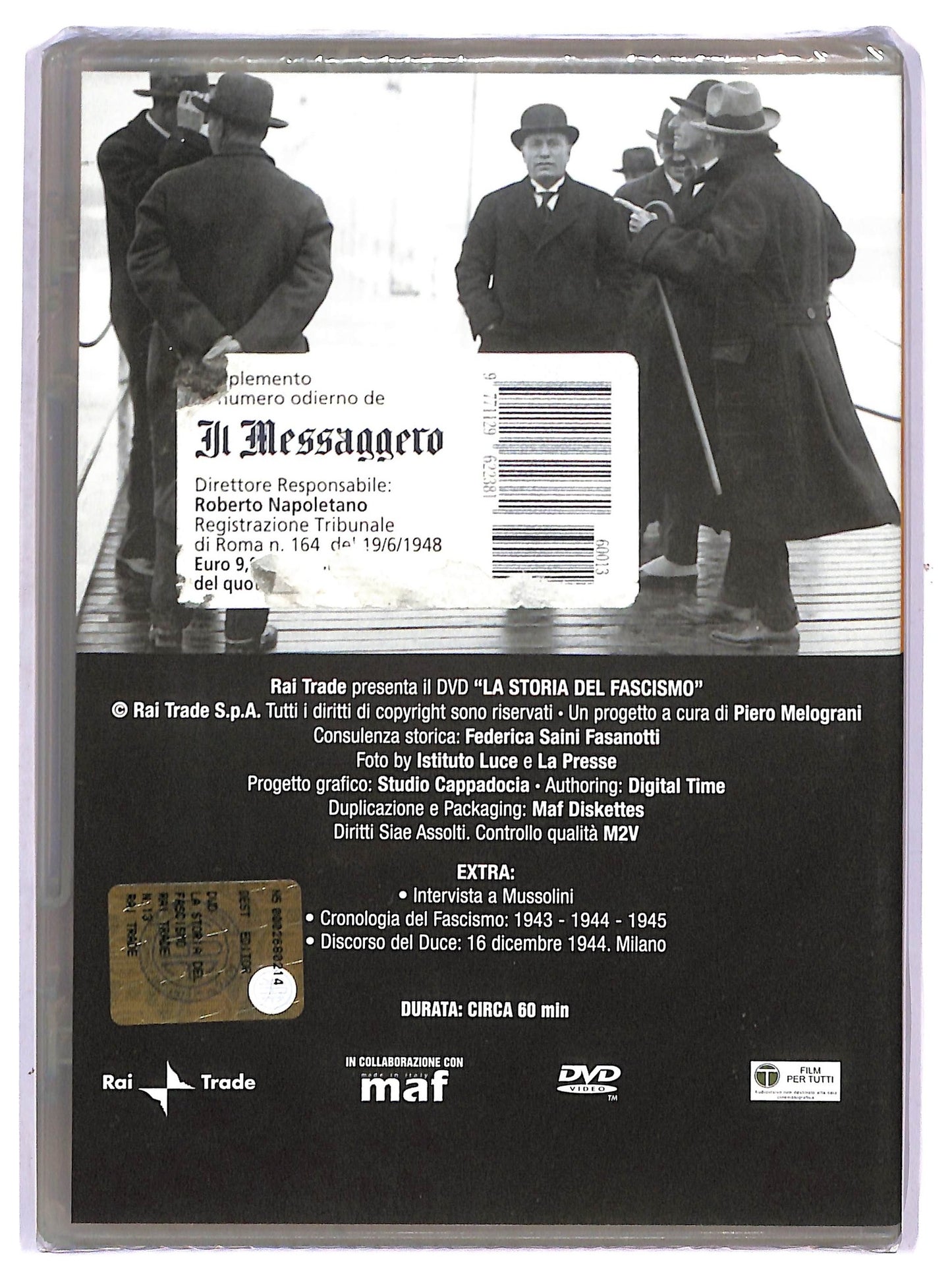 EBOND La repubblica sociale italiana dal 25/07 al 25/04 Vol 13 EDITORIALE DVD D753907