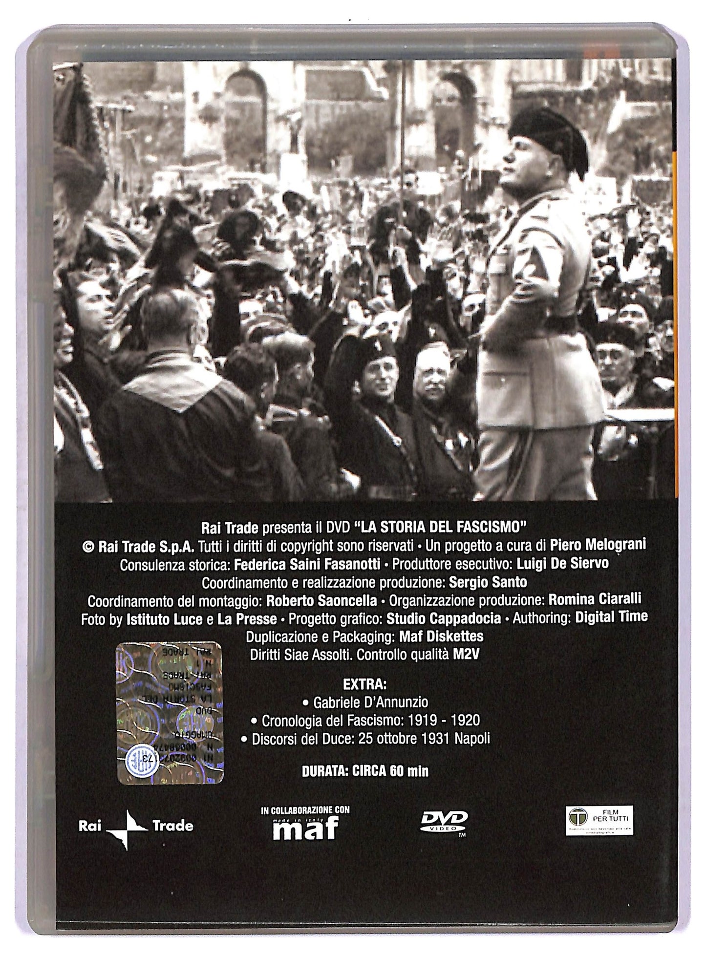 EBOND La storia del fascismo. Le origini (1919-1922),  EDITORIALE  DVD D753908