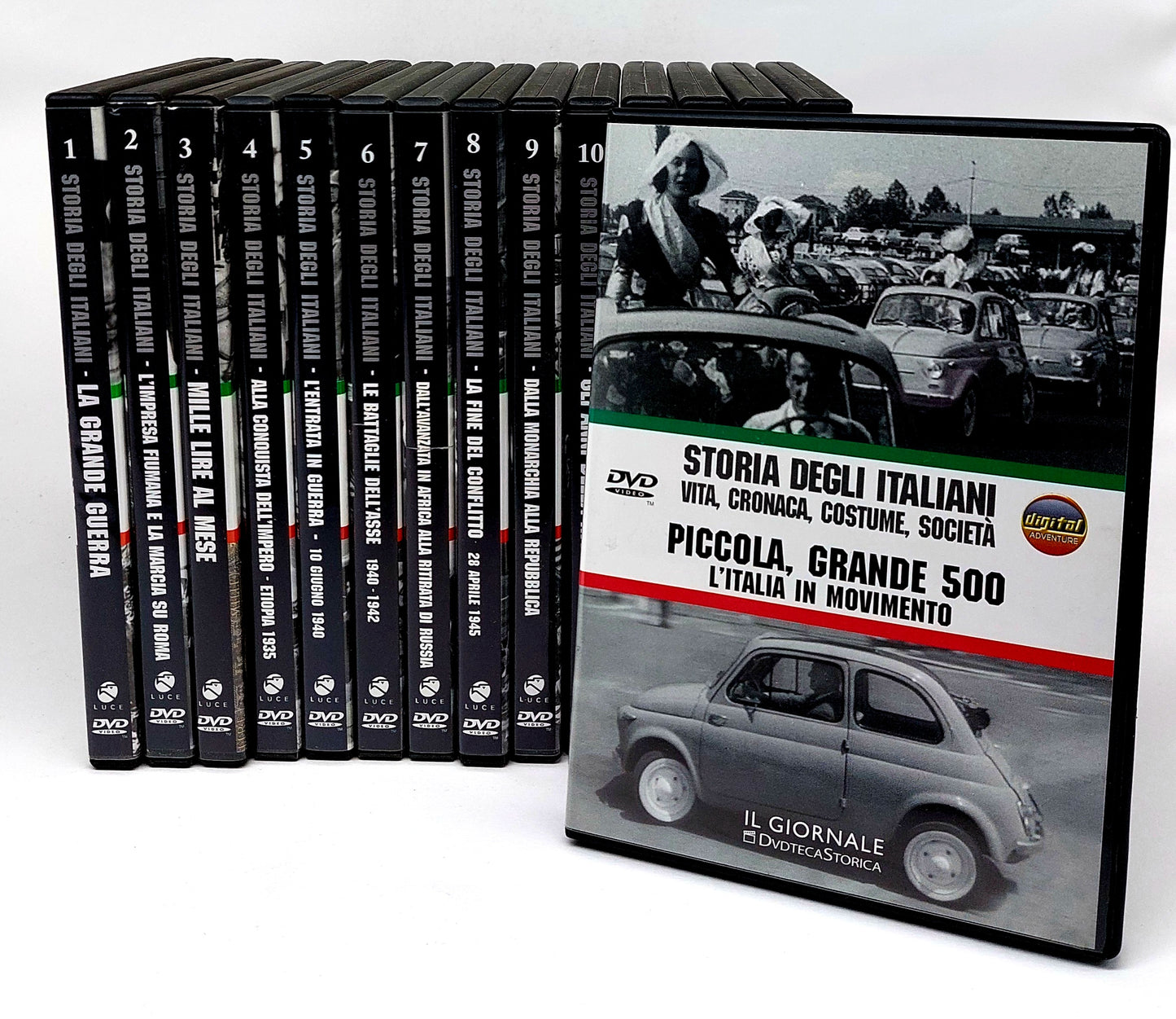 EBOND Storia degli Italiani  - 15 dvd Collezione   EDITORIALE DVD D754306