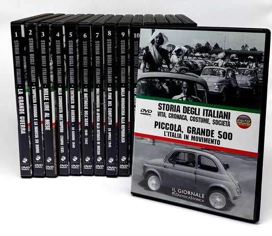 EBOND Storia degli Italiani  - 15 dvd Collezione   EDITORIALE DVD D754306