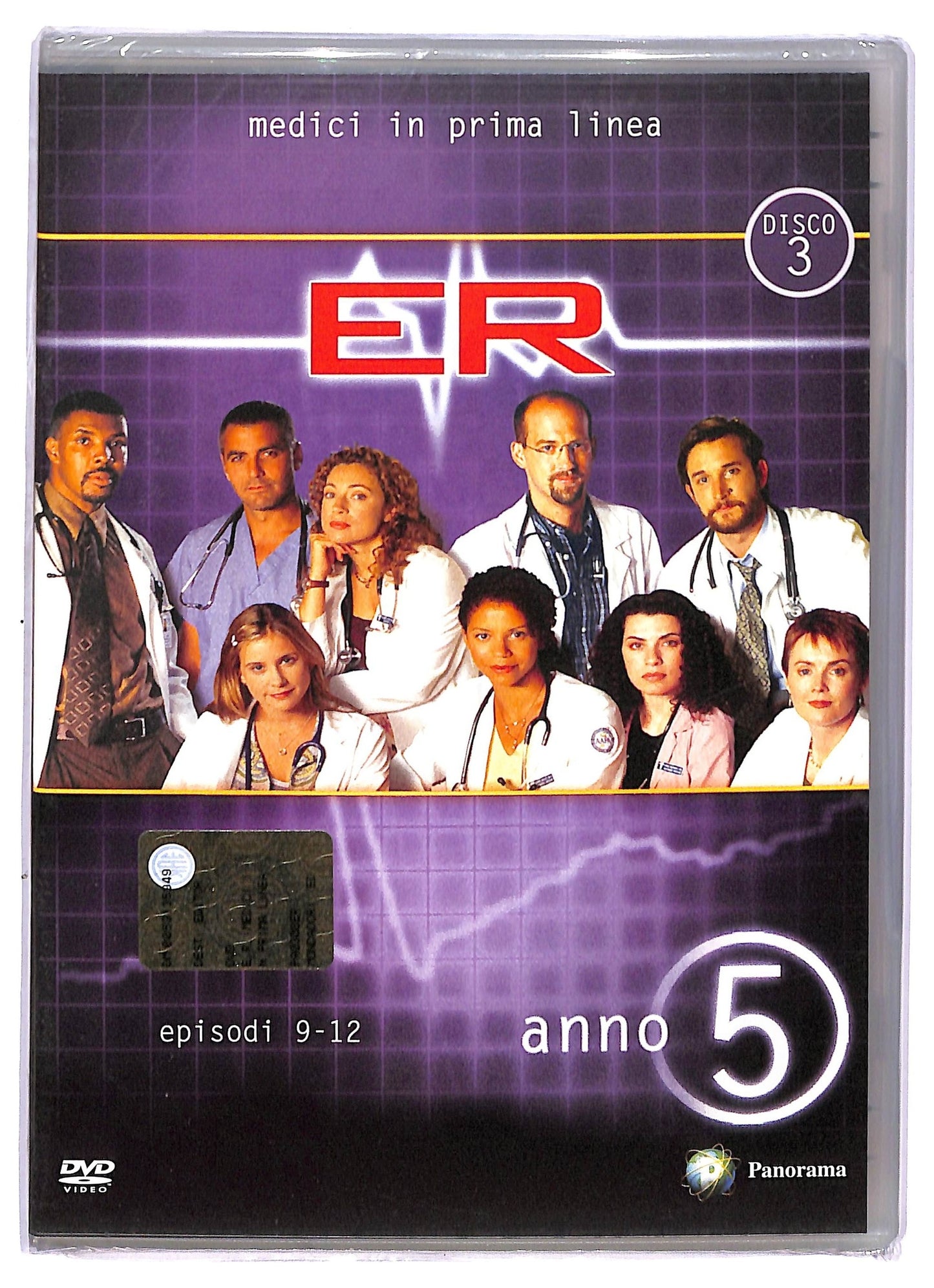 EBOND ER Medici in prima linea anno 5 disco 3 ep 9 - 12 EDITORIALE DVD D754404