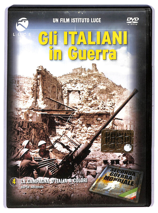 EBOND Gli italiani in guerra 4 - la campagna d'italia a colori EDITORIALE DVD D754411