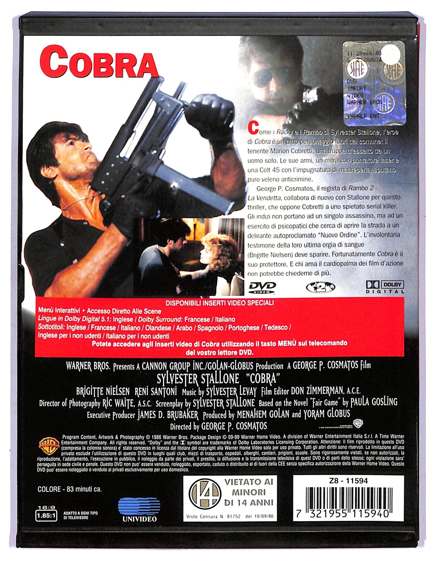 EBOND Cobra DVD D754444