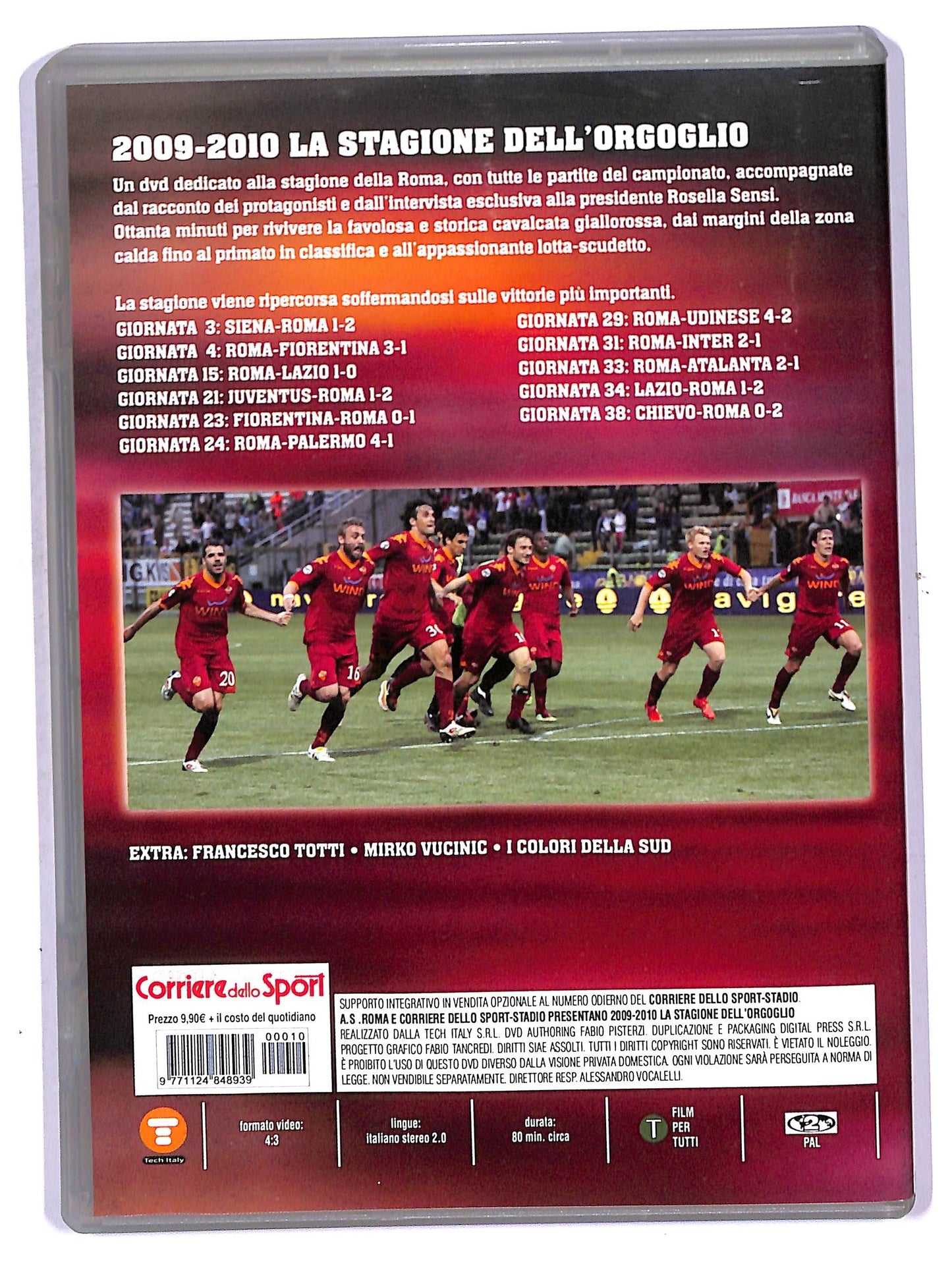 EBOND AS Roma 2009/2010 La Stagione Dell'Orgoglio EDITORIALE DVD D754446
