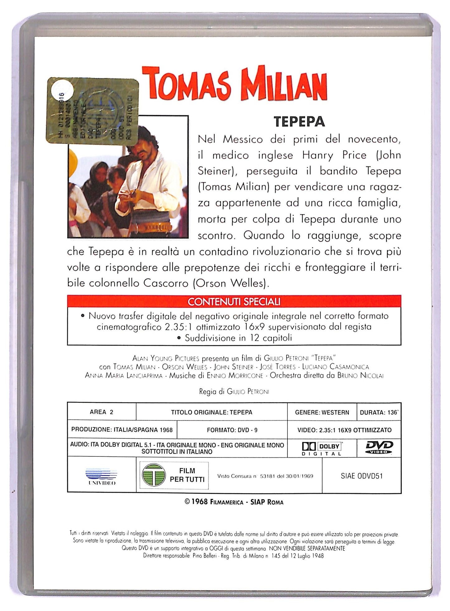 EBOND Tepepa EDITORIALE DVD D754525