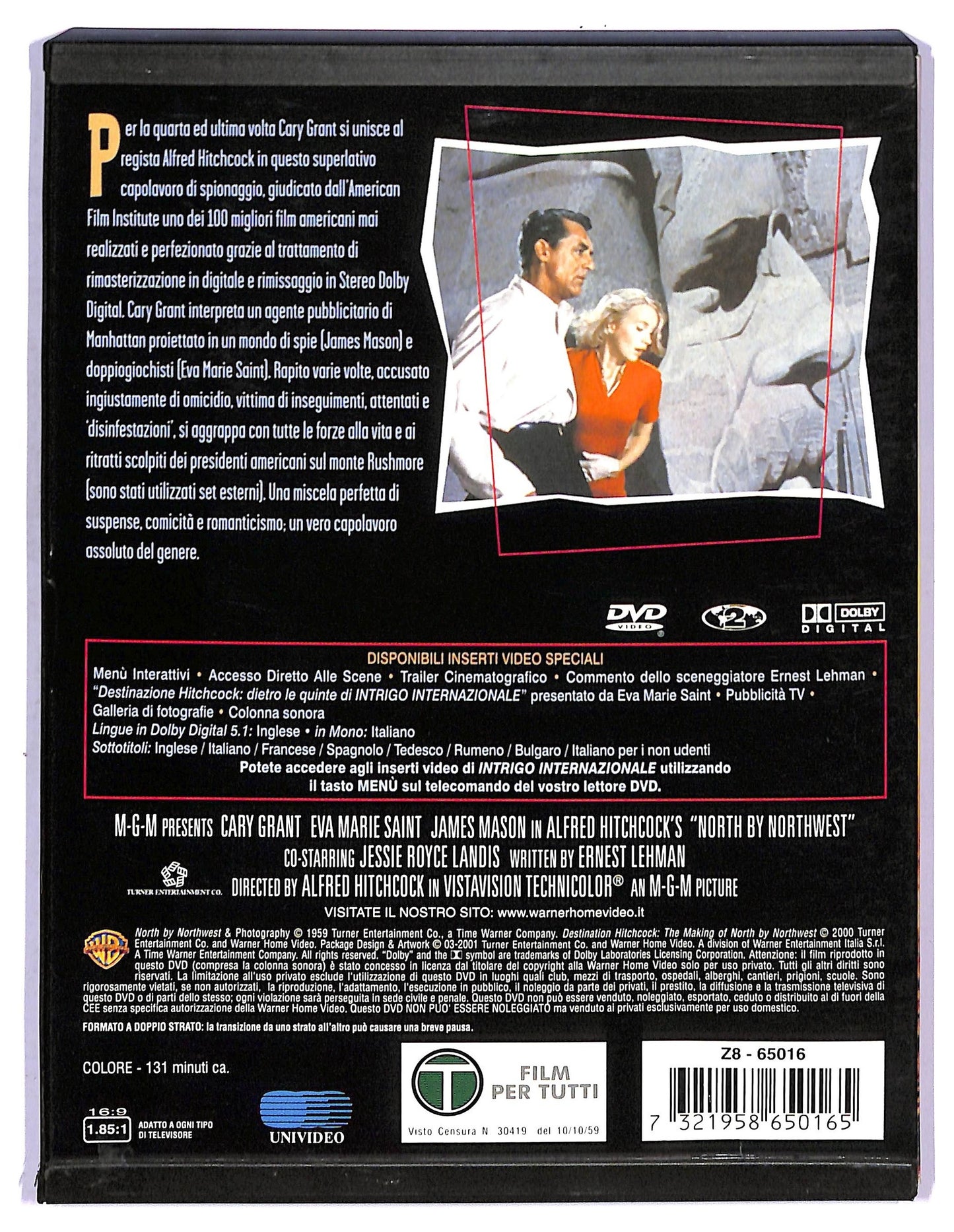 EBOND intrigo internazionale  SNAPPER DVD D754542