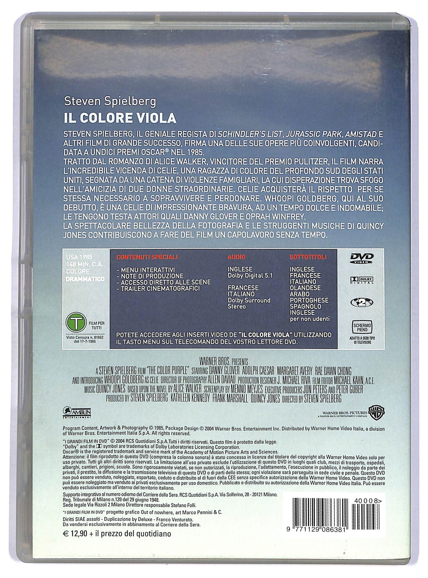 EBOND Il colore viola EDITORIALE DVD D754663
