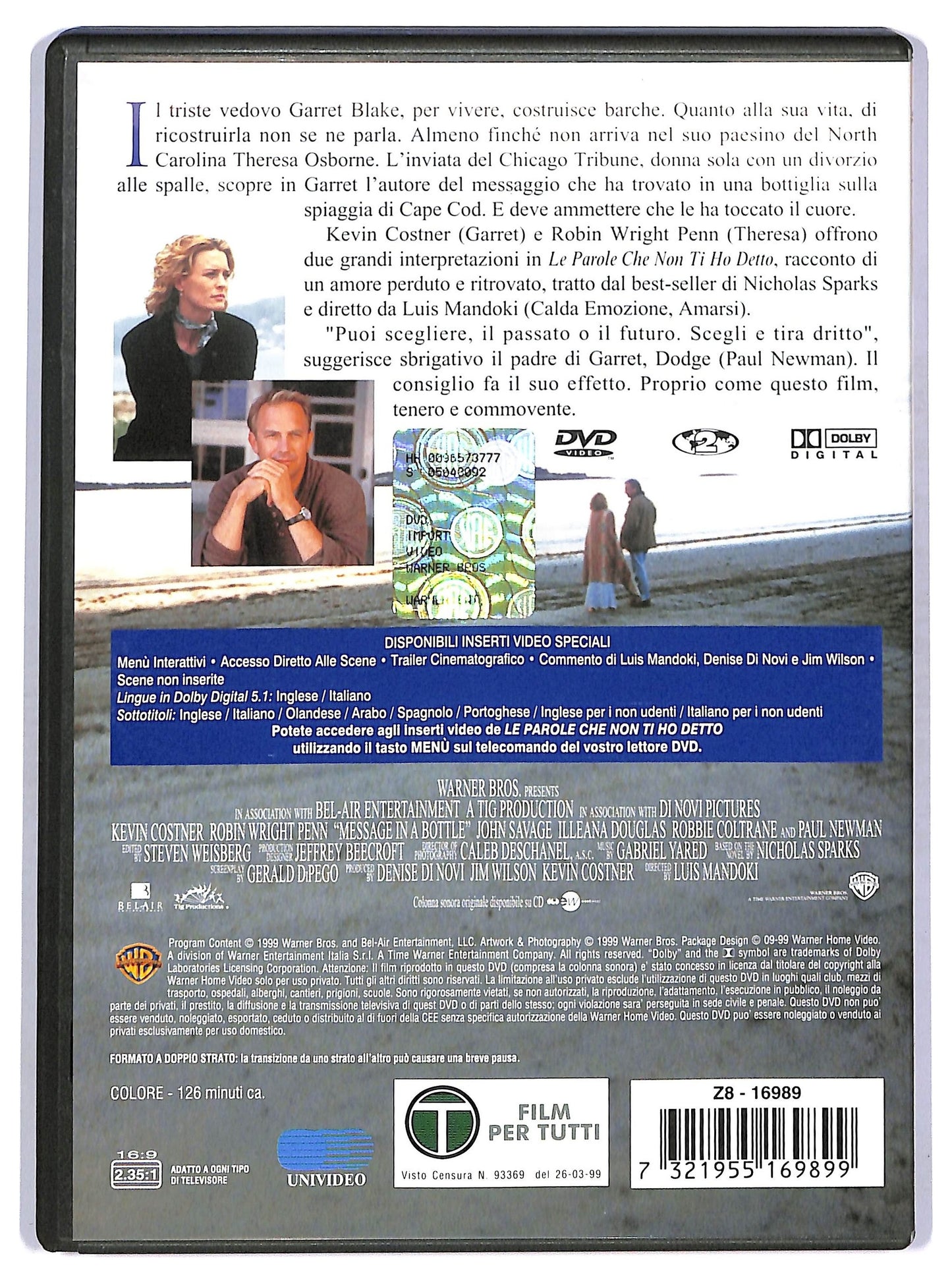 EBOND Le Parole Che Non Ti Ho Detto DVD D754709