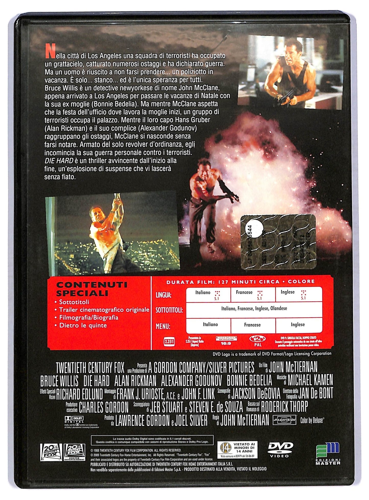 EBOND Die Hard - Trappola di cristallo EDITORIALE DVD D754816