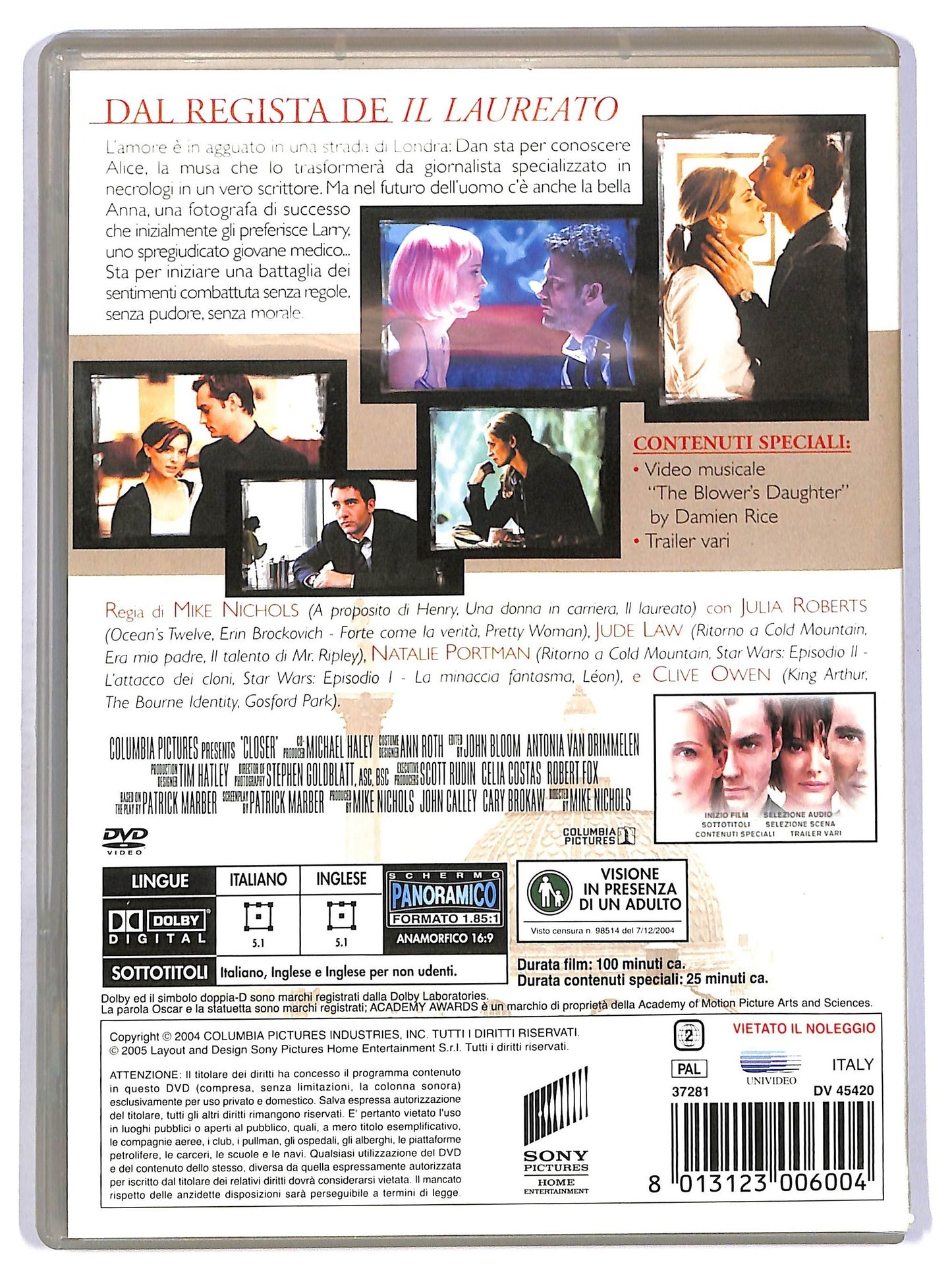 EBOND Closer  DVD D754821