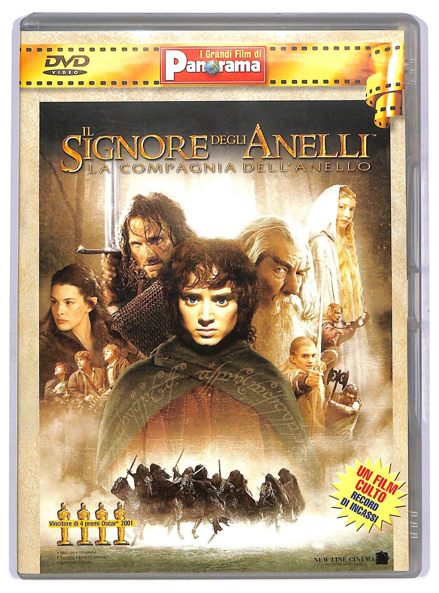 EBOND Il signore degli anelli la compagnia dell'anello EDITORIALE DVD D754860