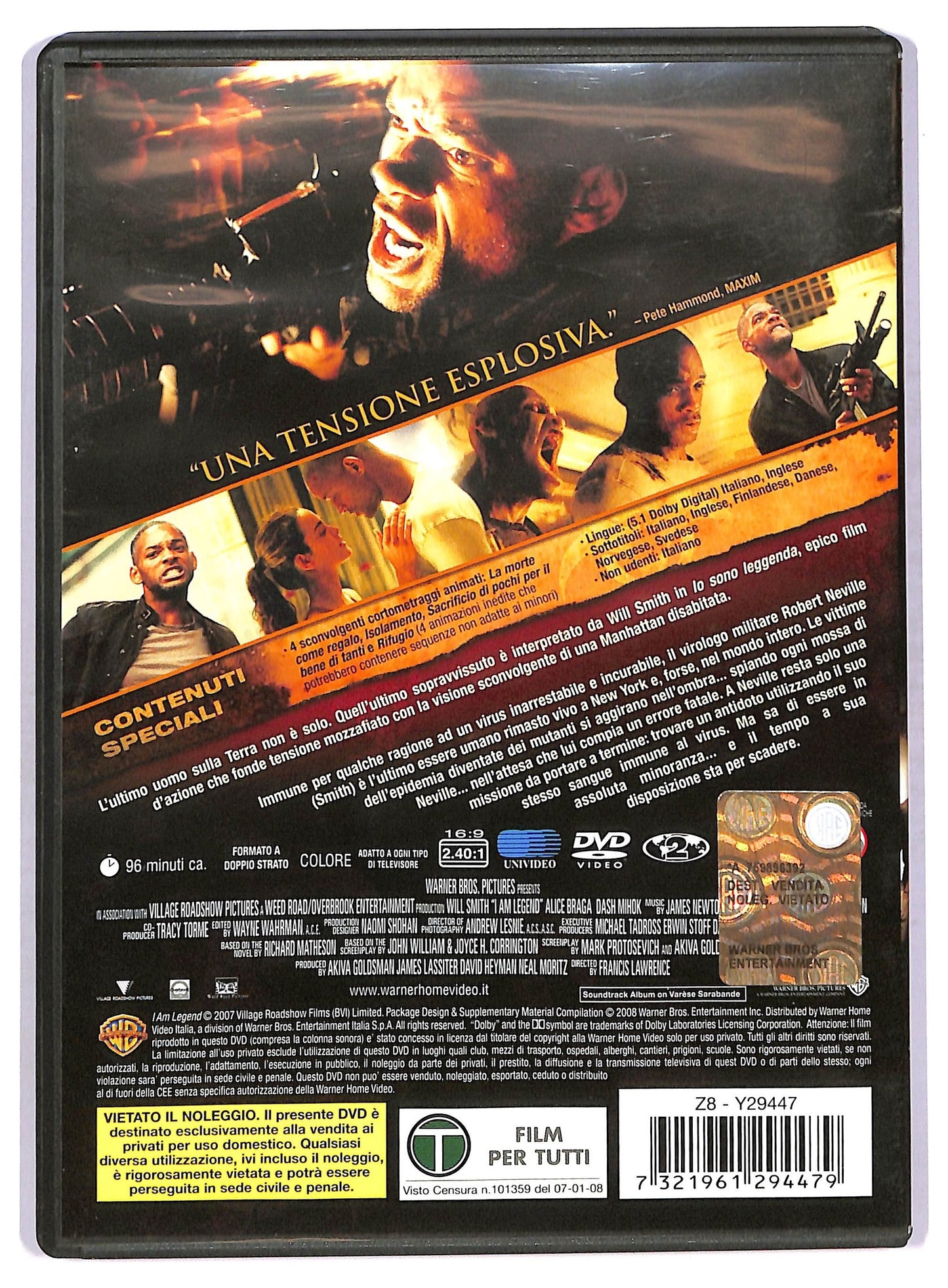EBOND Io sono leggenda DVD D754931