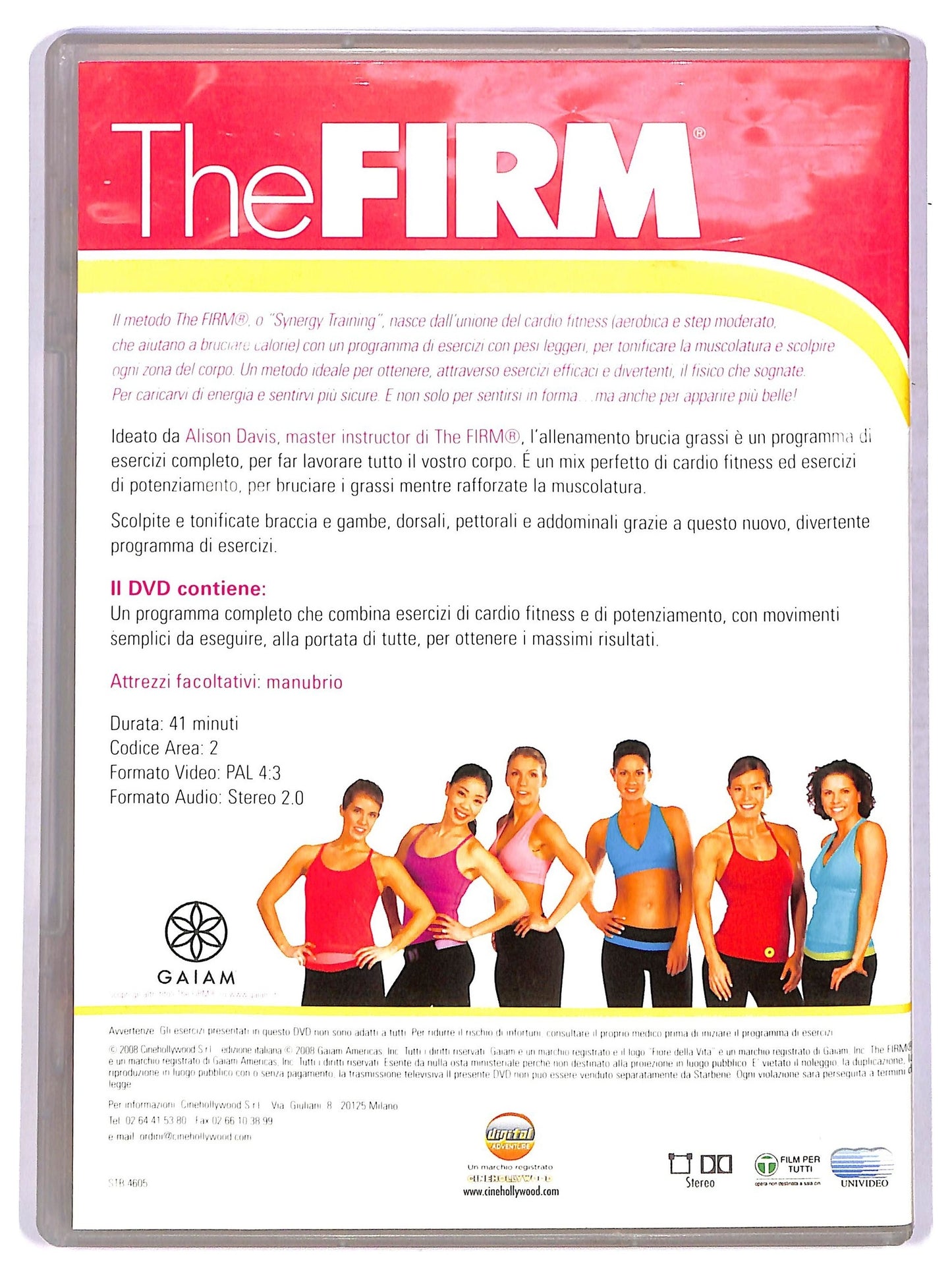 EBOND The firm brucia grassi EDITORIALE DVD D755007