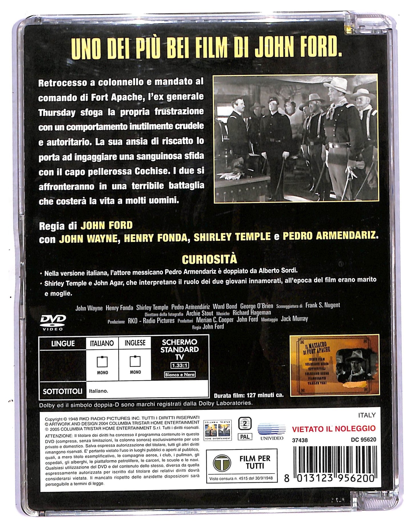 EBOND il massacro di fort apache SJB DVD D755106