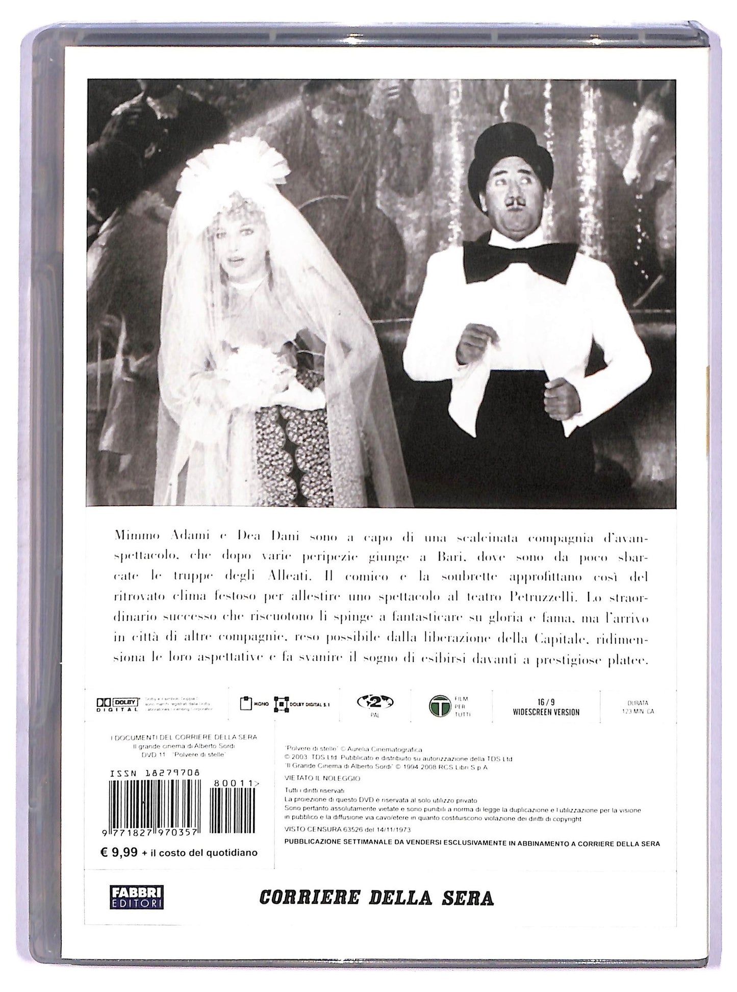 EBOND Alberto Sordi Vol.11 - Polvere di stelle EDITORIALE DVD D755215