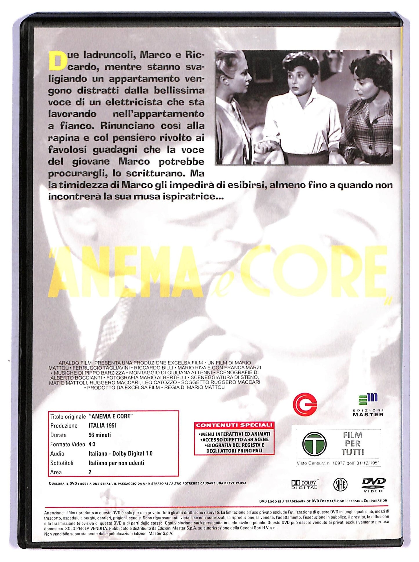 EBOND I Musicarelli - Anema e core EDITORIALE DVD D755221