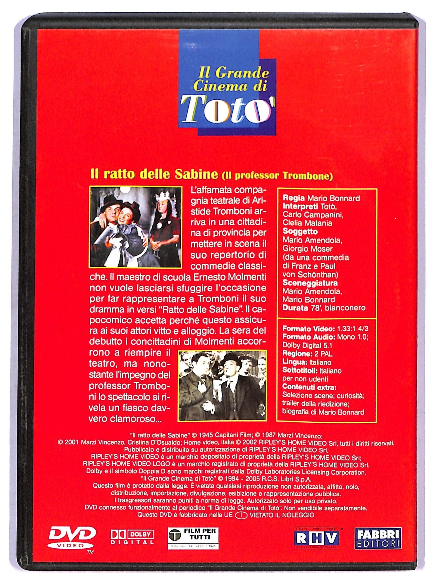 EBOND Toto Sceicco Il Grande Cinema Di Toto DVD Editoriale D755229