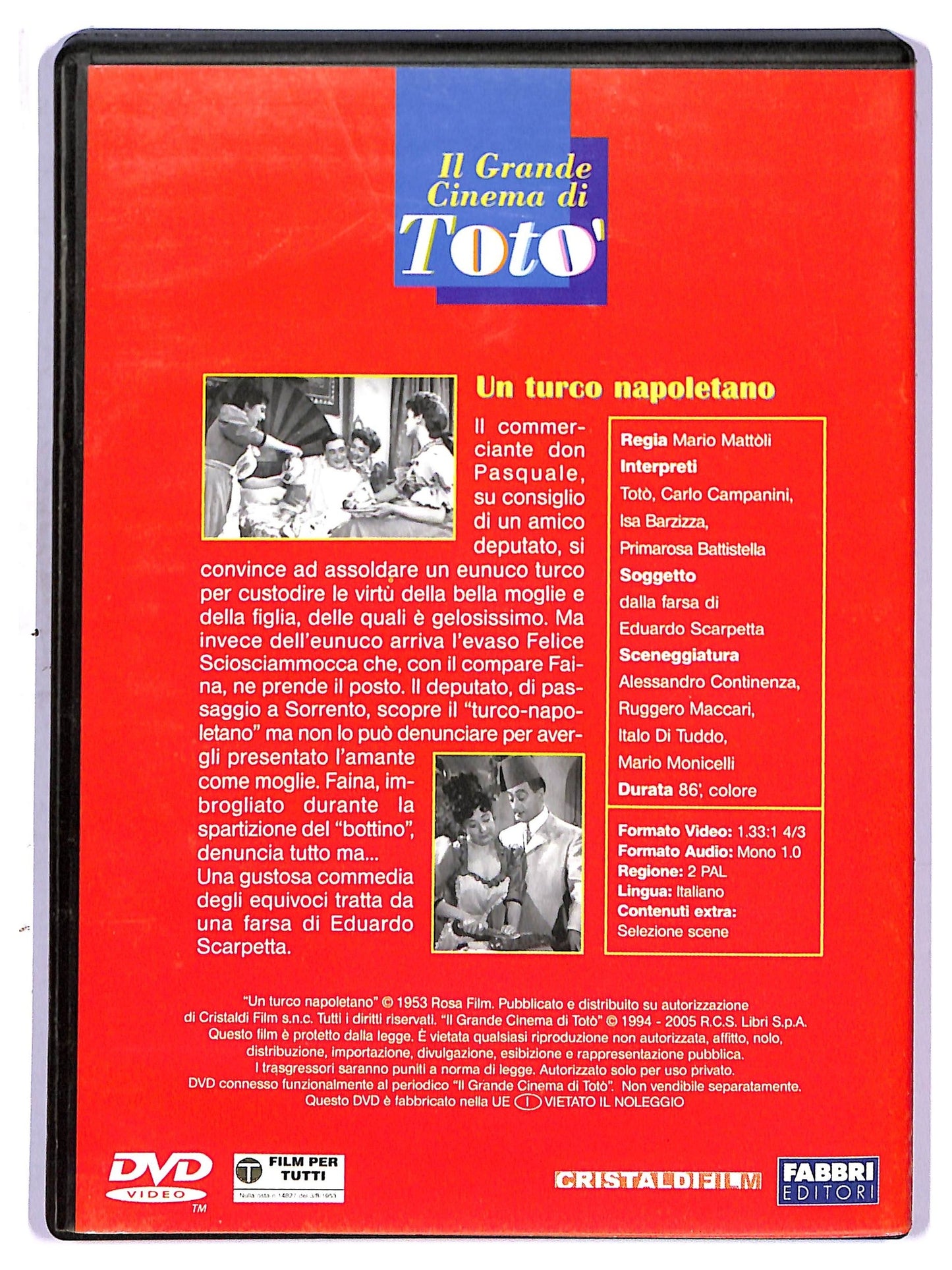EBOND Un turco napoletano EDITORIALE DVD D755265
