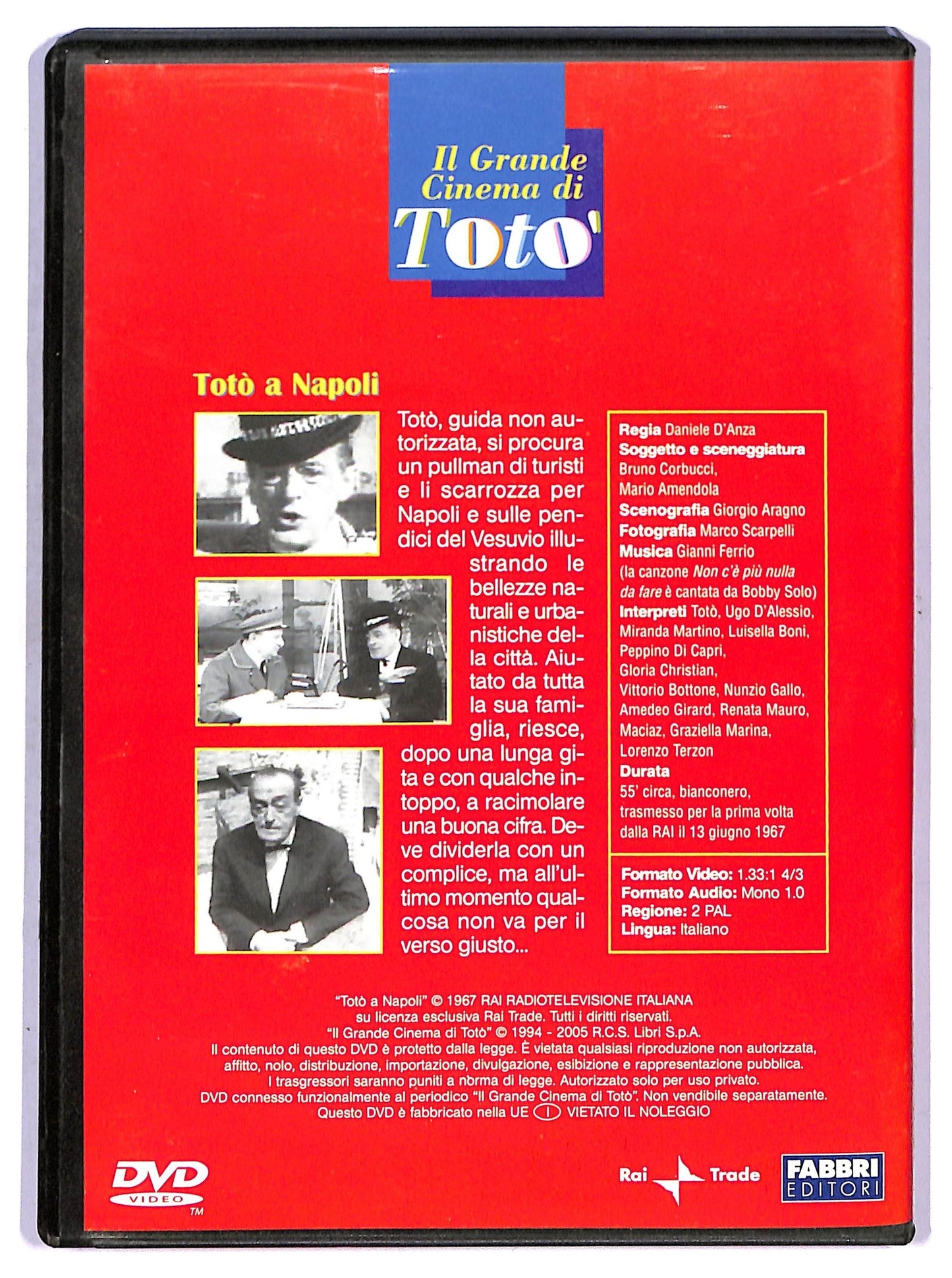 EBOND Toto a Napoli  EDITORIALE  DVD D755313