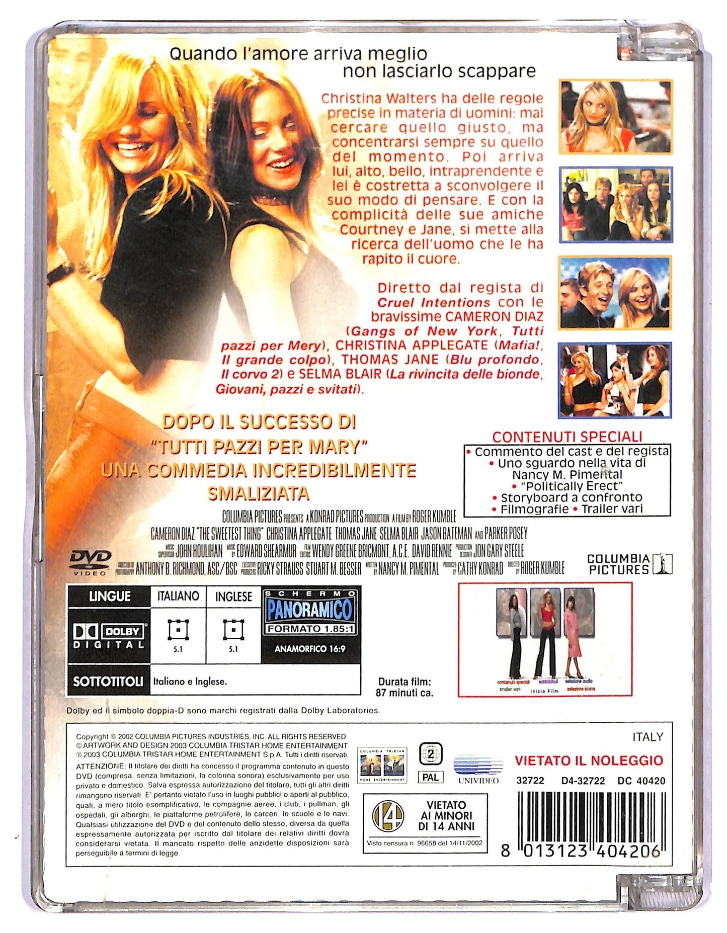 EBOND La cosa piu dolce... SJB DVD D755363