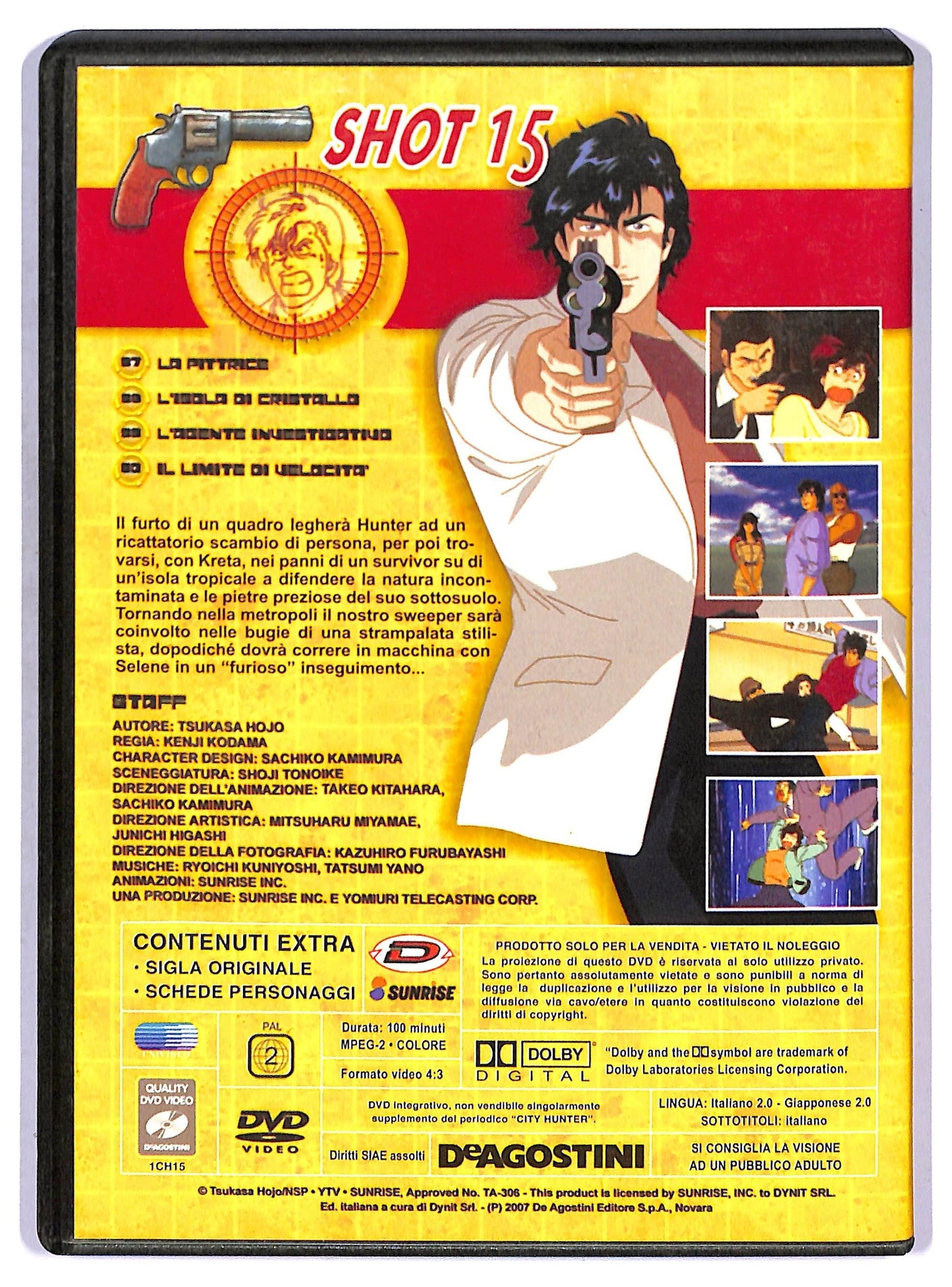 EBOND City hunter shot 15 EDITORIALE DVD D755409