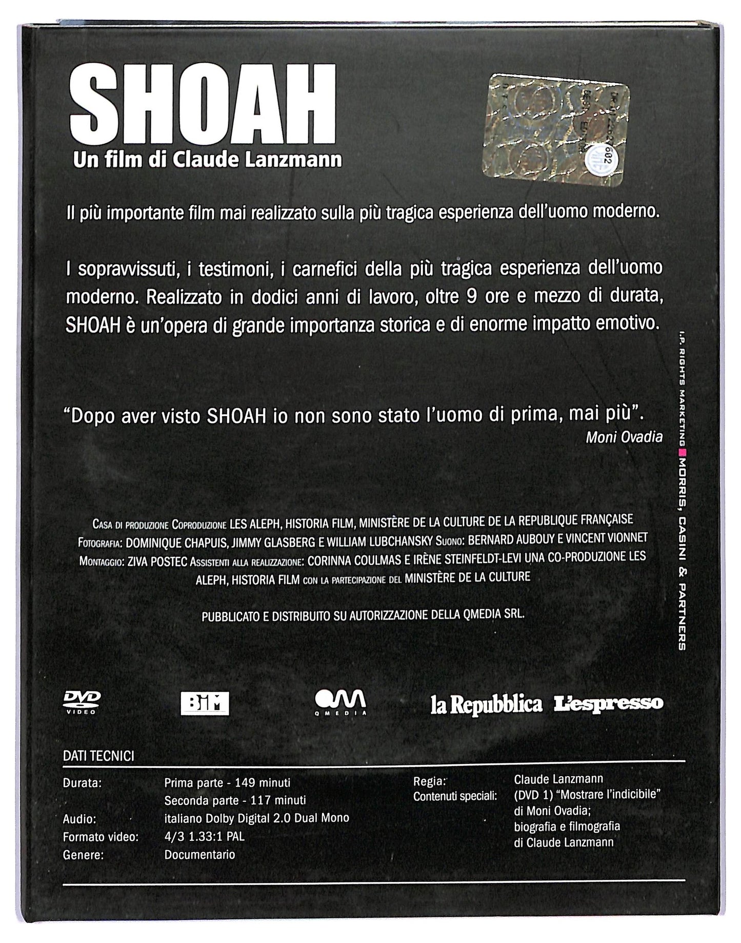 EBOND Primo periodo shoah EDITORIALE DVD D755430