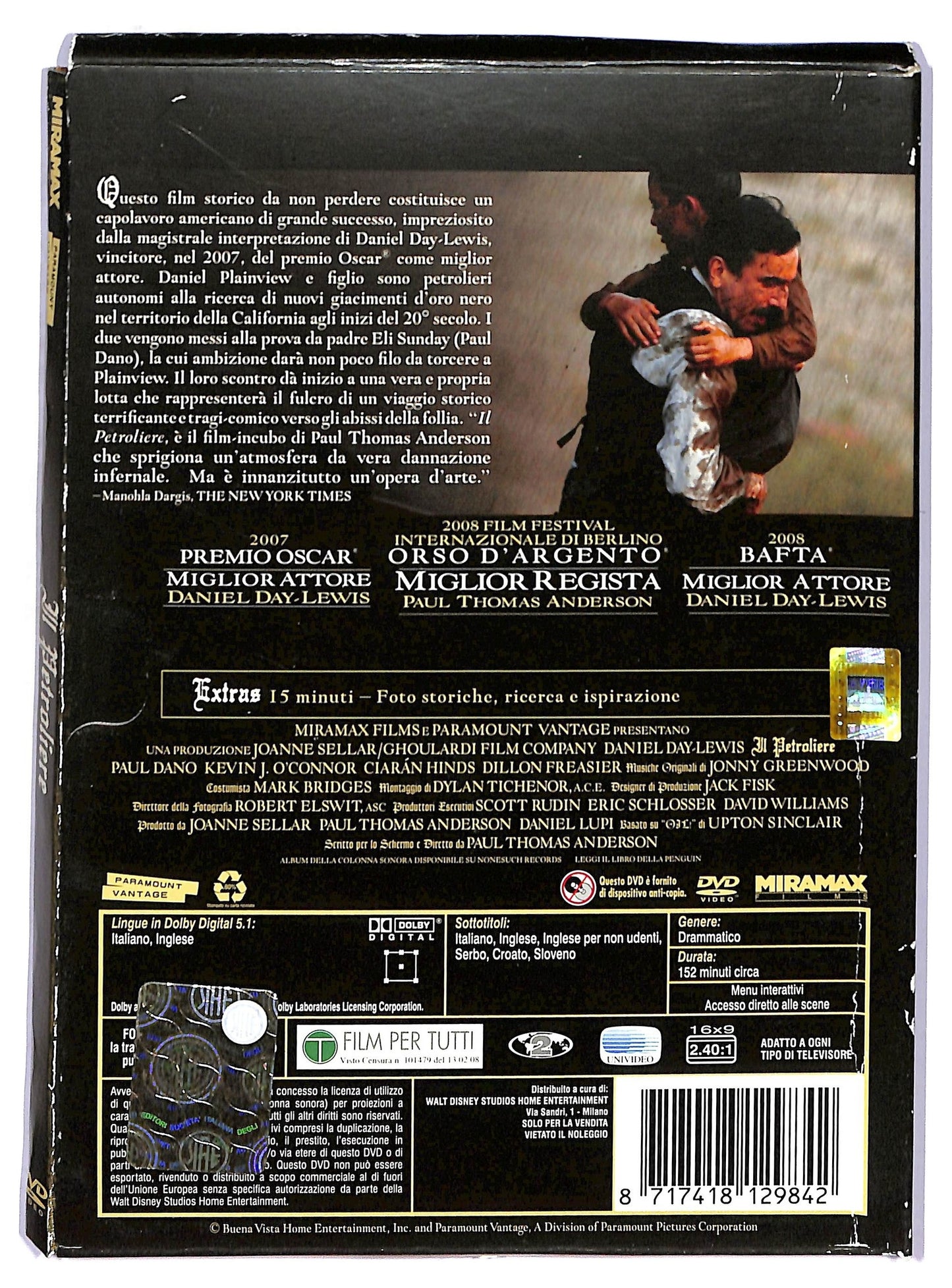 EBOND Il petroliere DIGIPACK DVD D755448