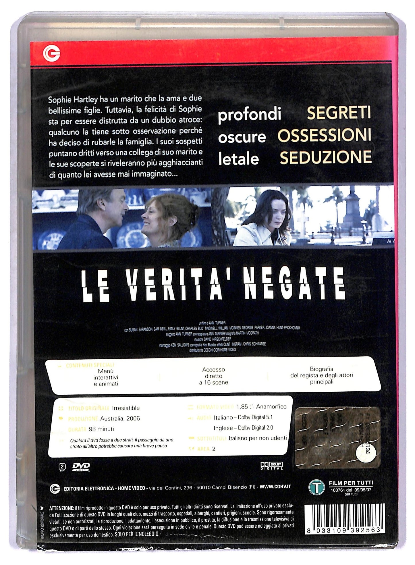 EBOND Le verita negate DVD D755453