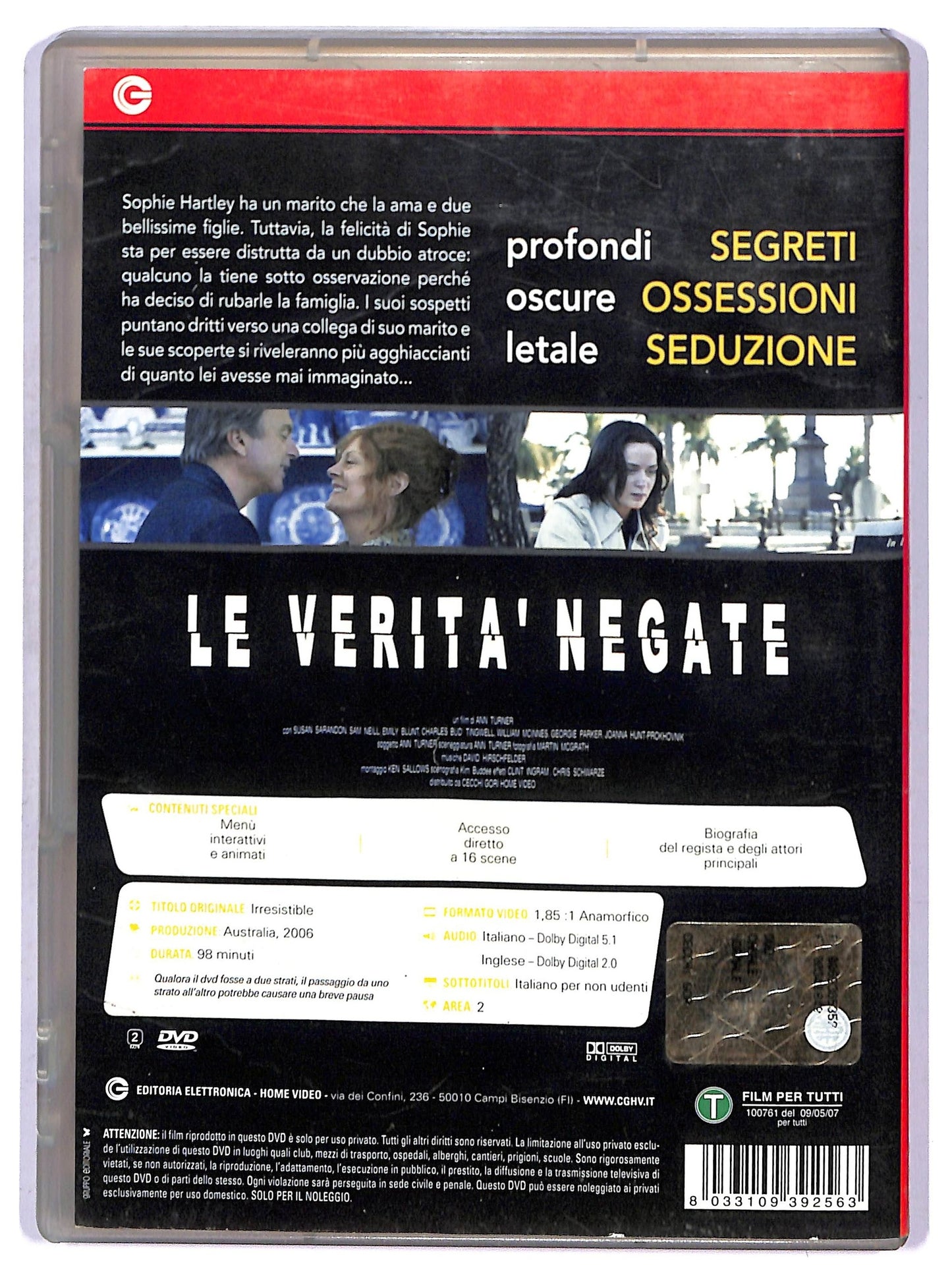 EBOND Le verita negate DVD D755455