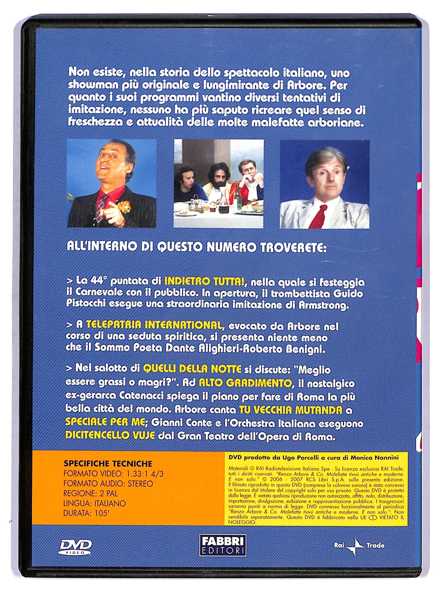 EBOND Renzo Arbore & Co Volume 12 EDITORIALE DVD D755468