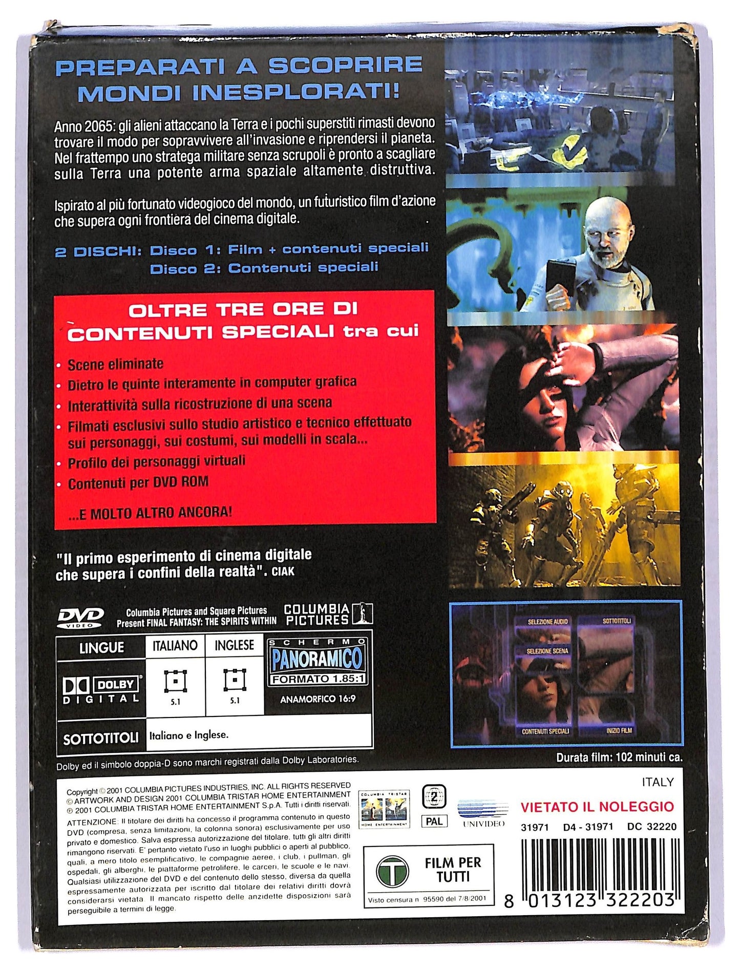 EBOND Final fantasy  DIGIPACK DVD D755642