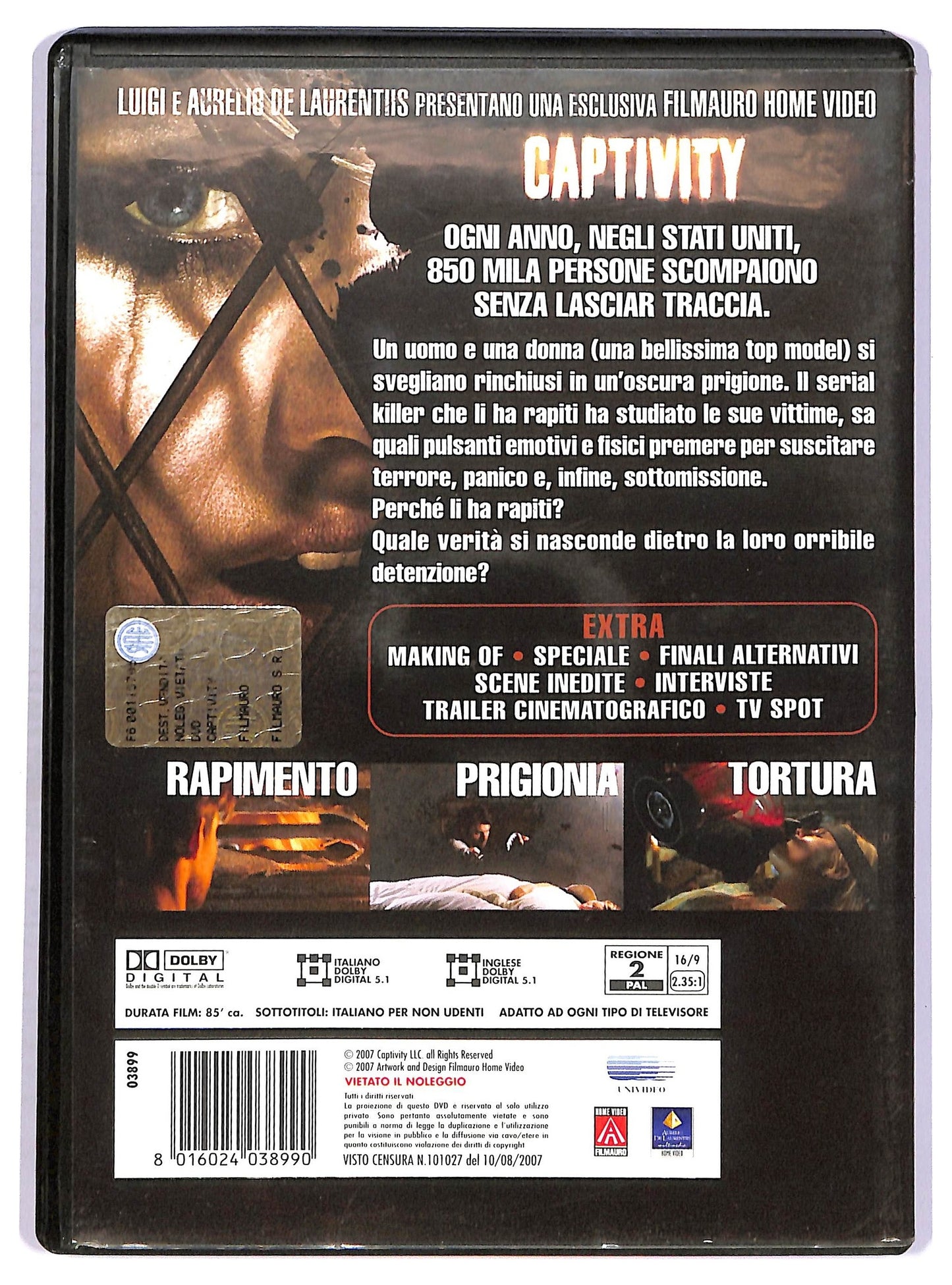 EBOND Captivity DVD D755644