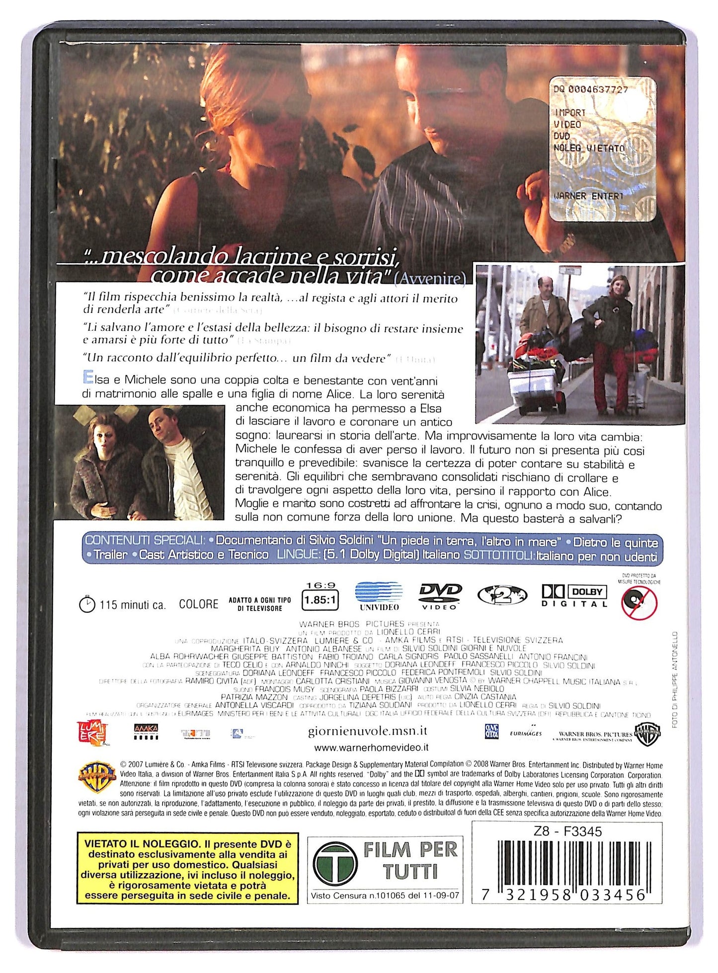 EBOND giorni e nuvole DVD D755661