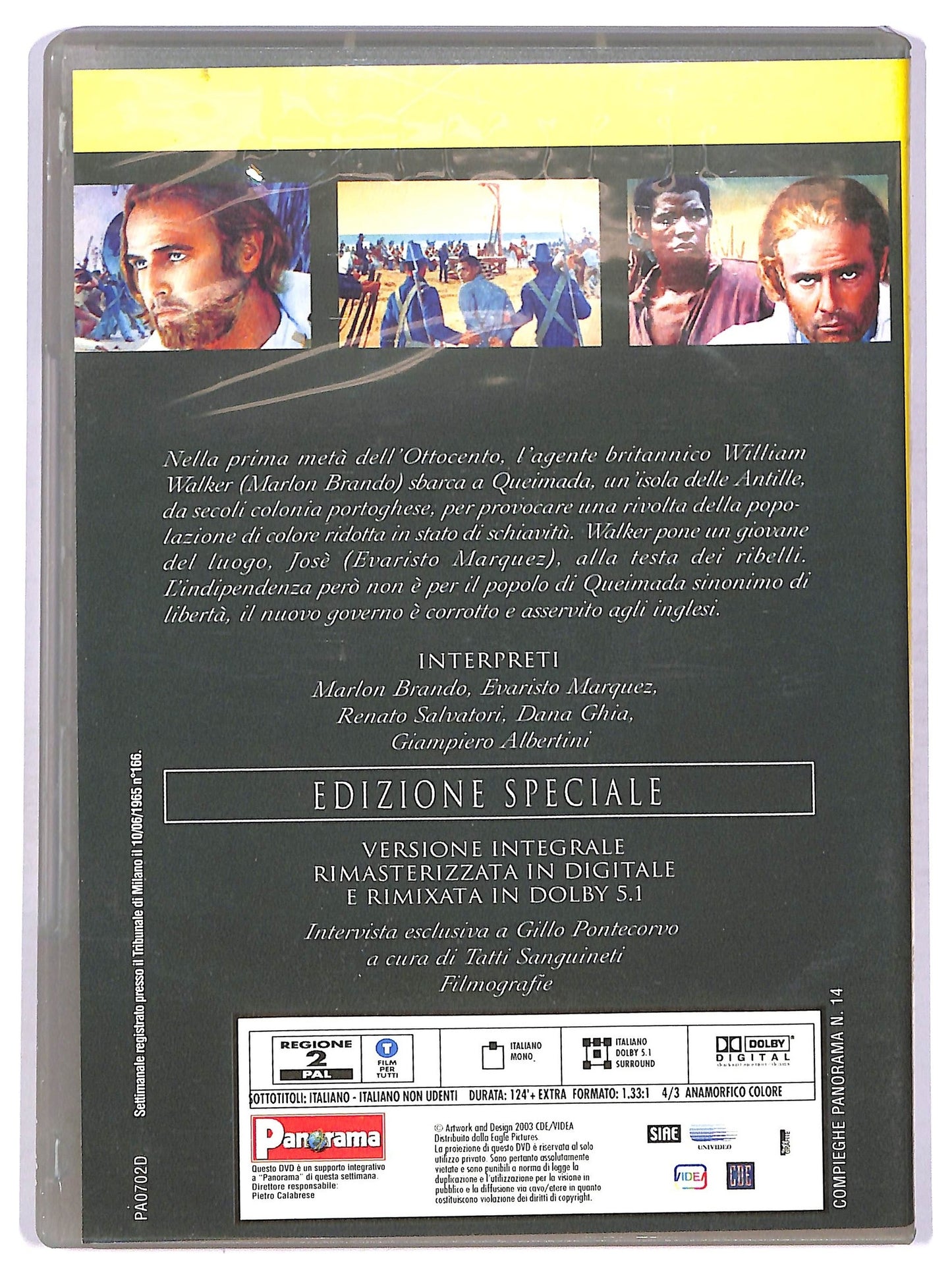 EBOND Queimada EDITORIALE DVD D755735