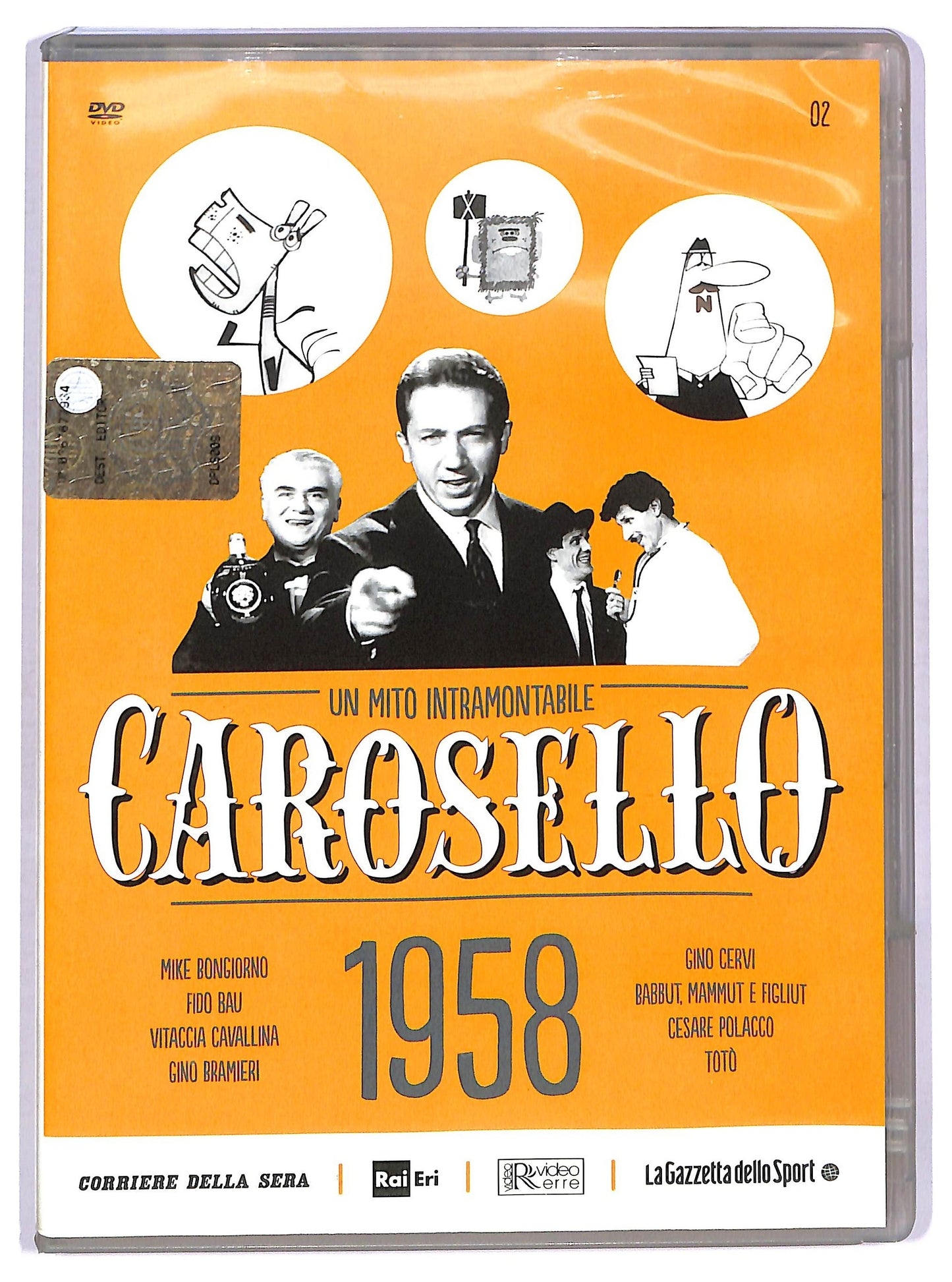 EBOND Carosello 1958 EDITORIALE DVD D755921