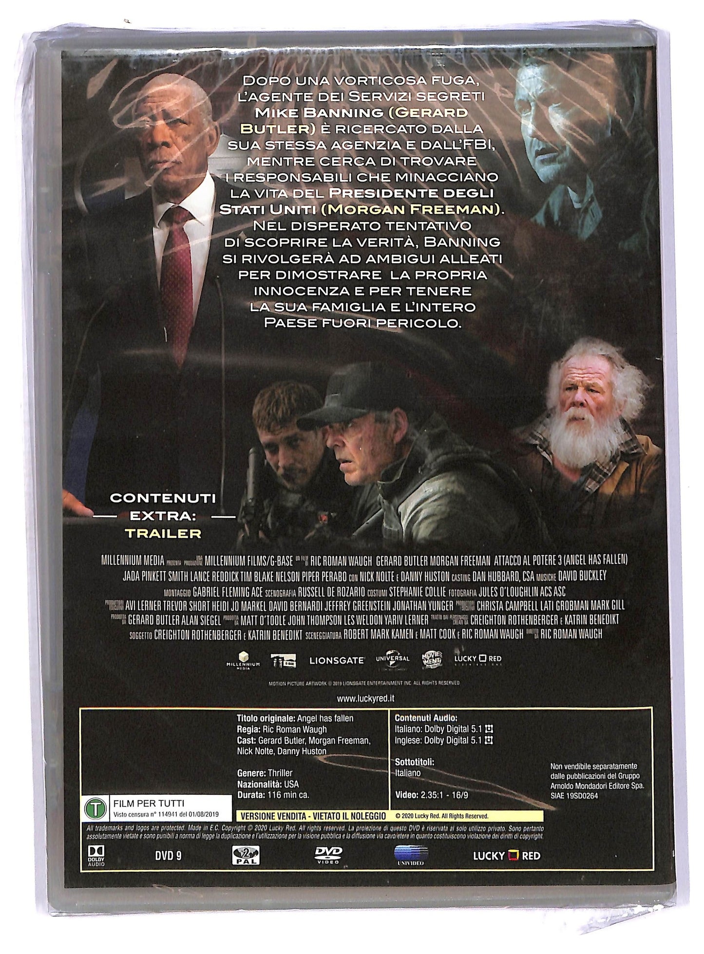 EBOND attacco al potere 3 - angel has fallen  EDITORIALE DVD D755948