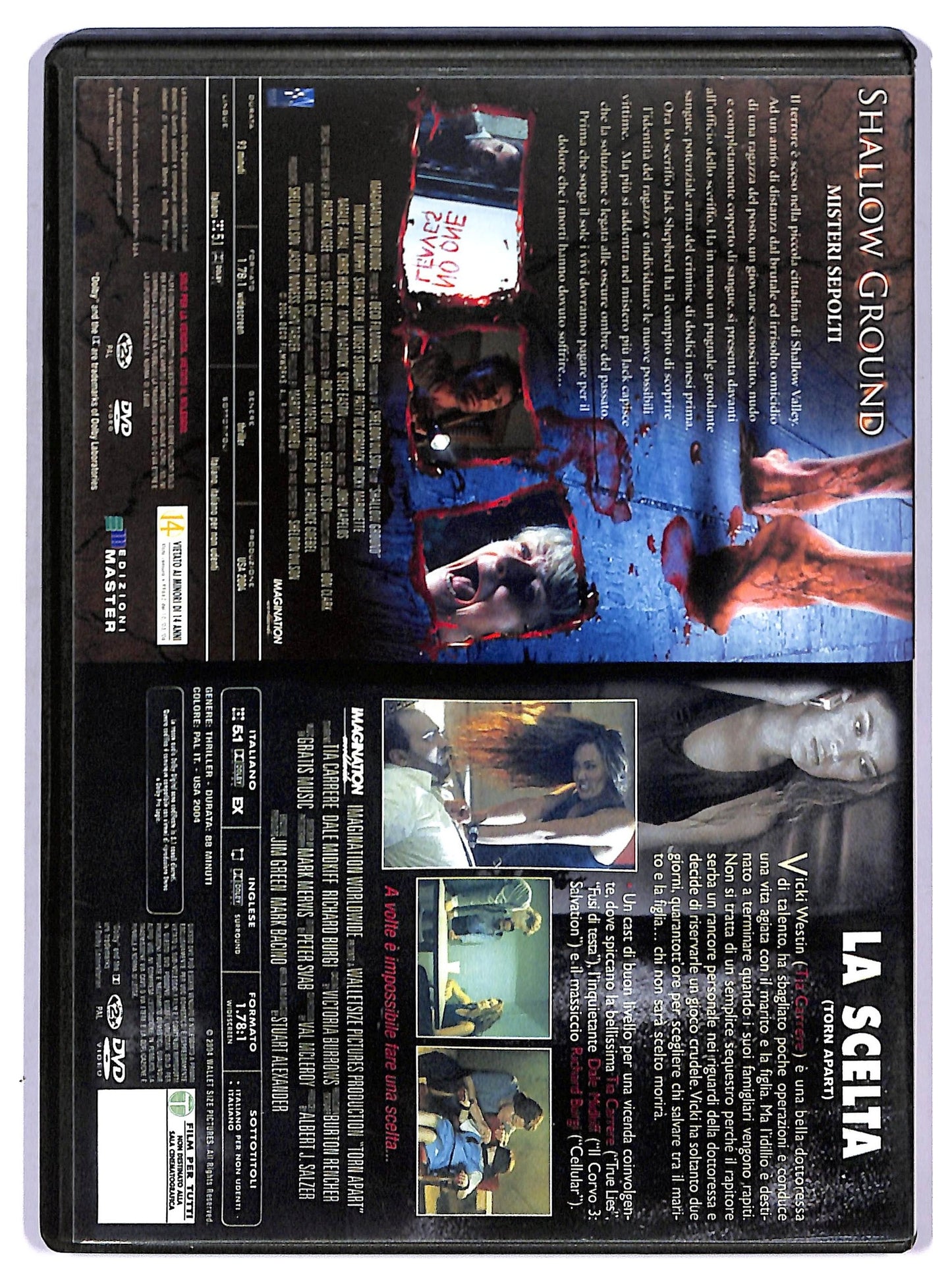 EBOND La scelta + Shallow Ground (Combo) EDITORIALE DVD D756024