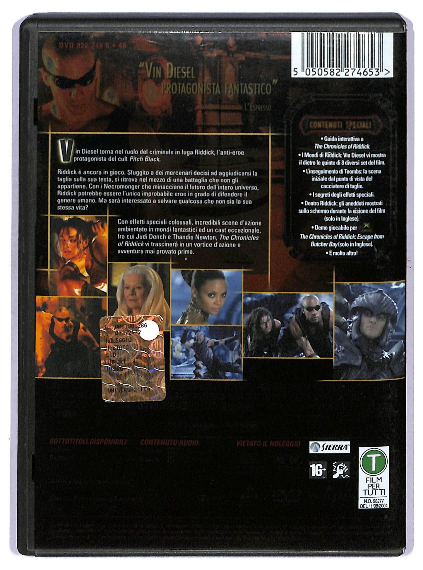EBOND riddick DVD D756038
