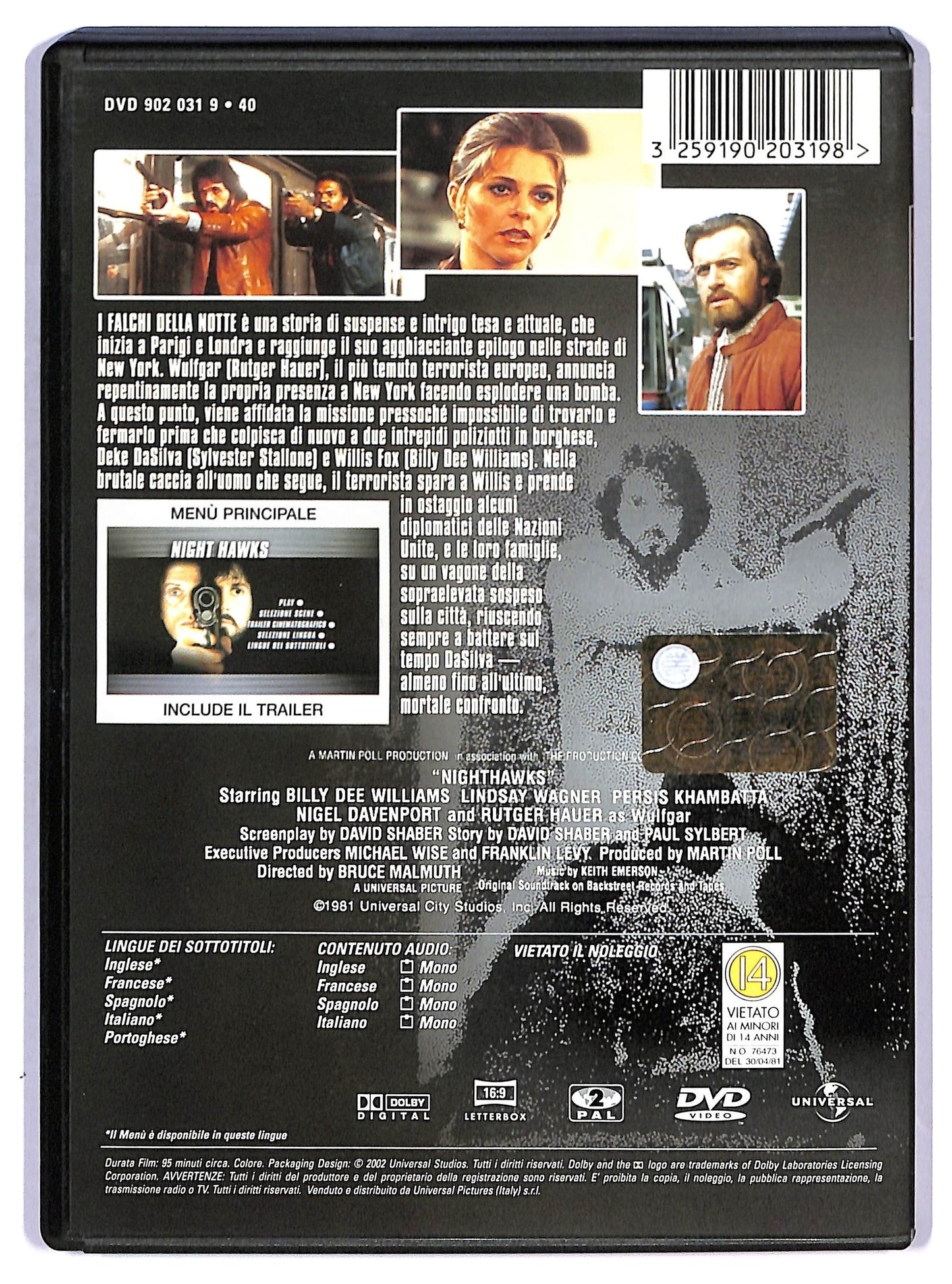 EBOND I Falchi Della Notte DVD D756062