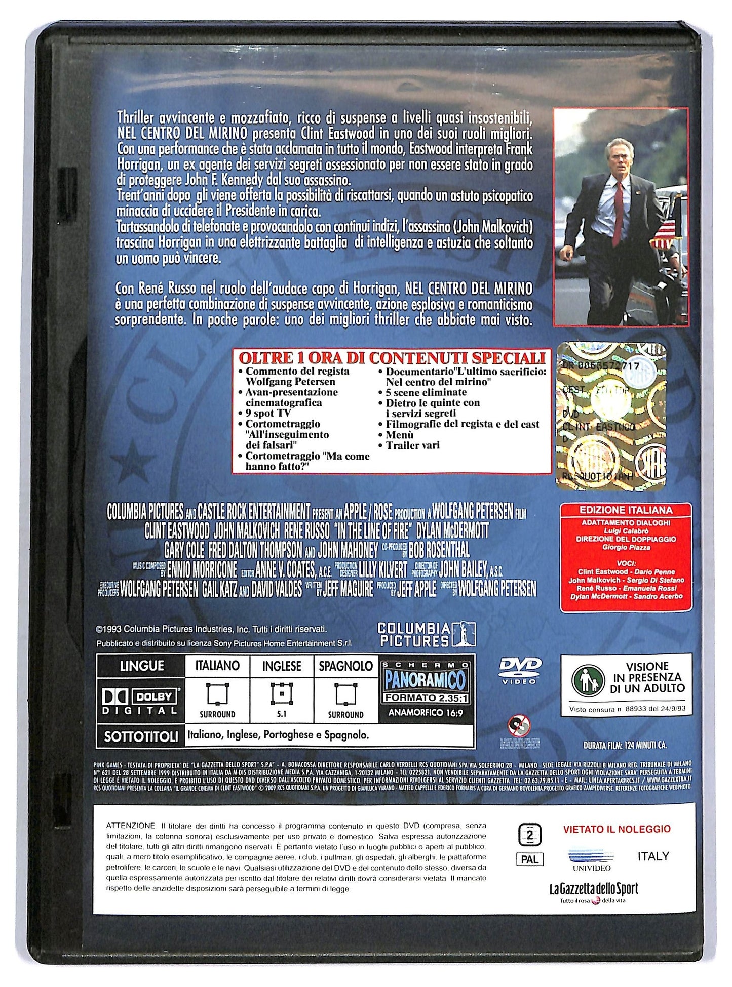 EBOND Nel centro del mirino Collector's Edition  EDITORIALE  DVD D756204