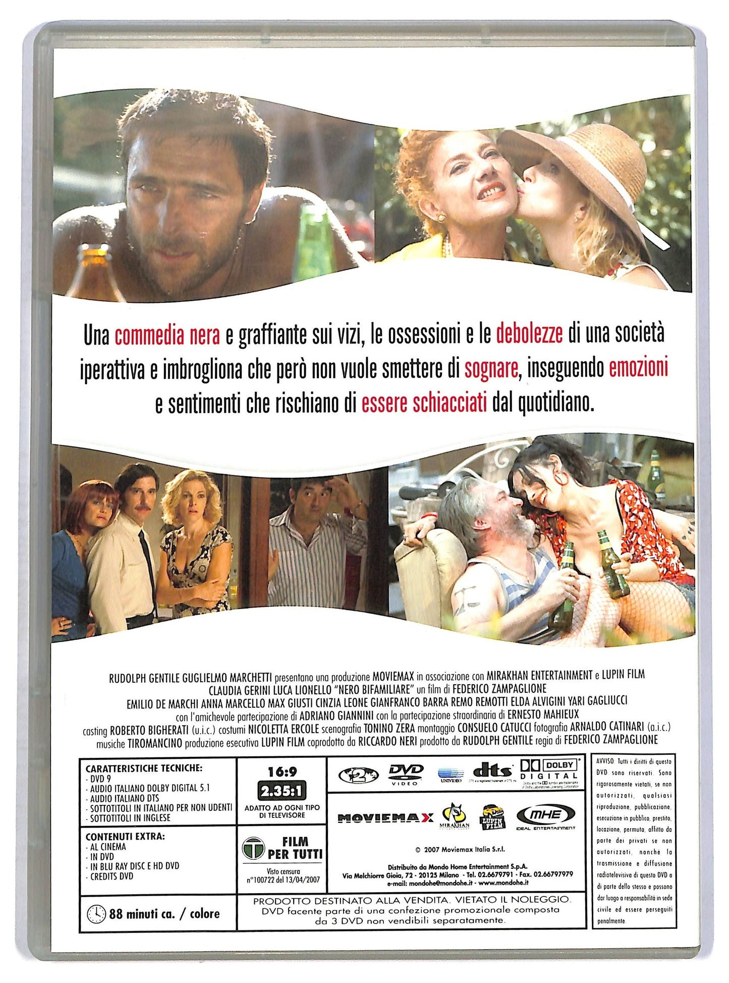 EBOND Nero bifamiliare EDITORIALE DVD D756503
