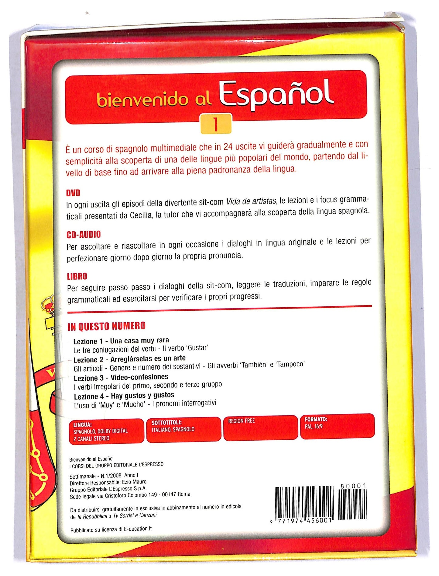 EBOND Bienvenido Al Espagnol - Corso Di Spagnolo DVD D756701