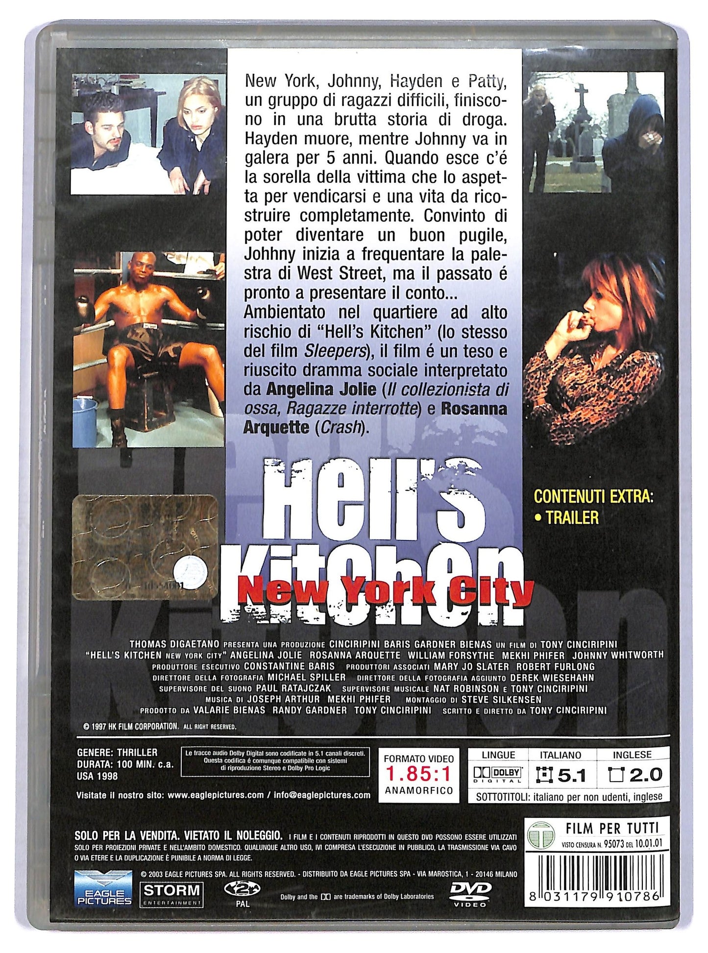 EBOND Hell's Kitchen - Le strade dell'inferno DVD D756715