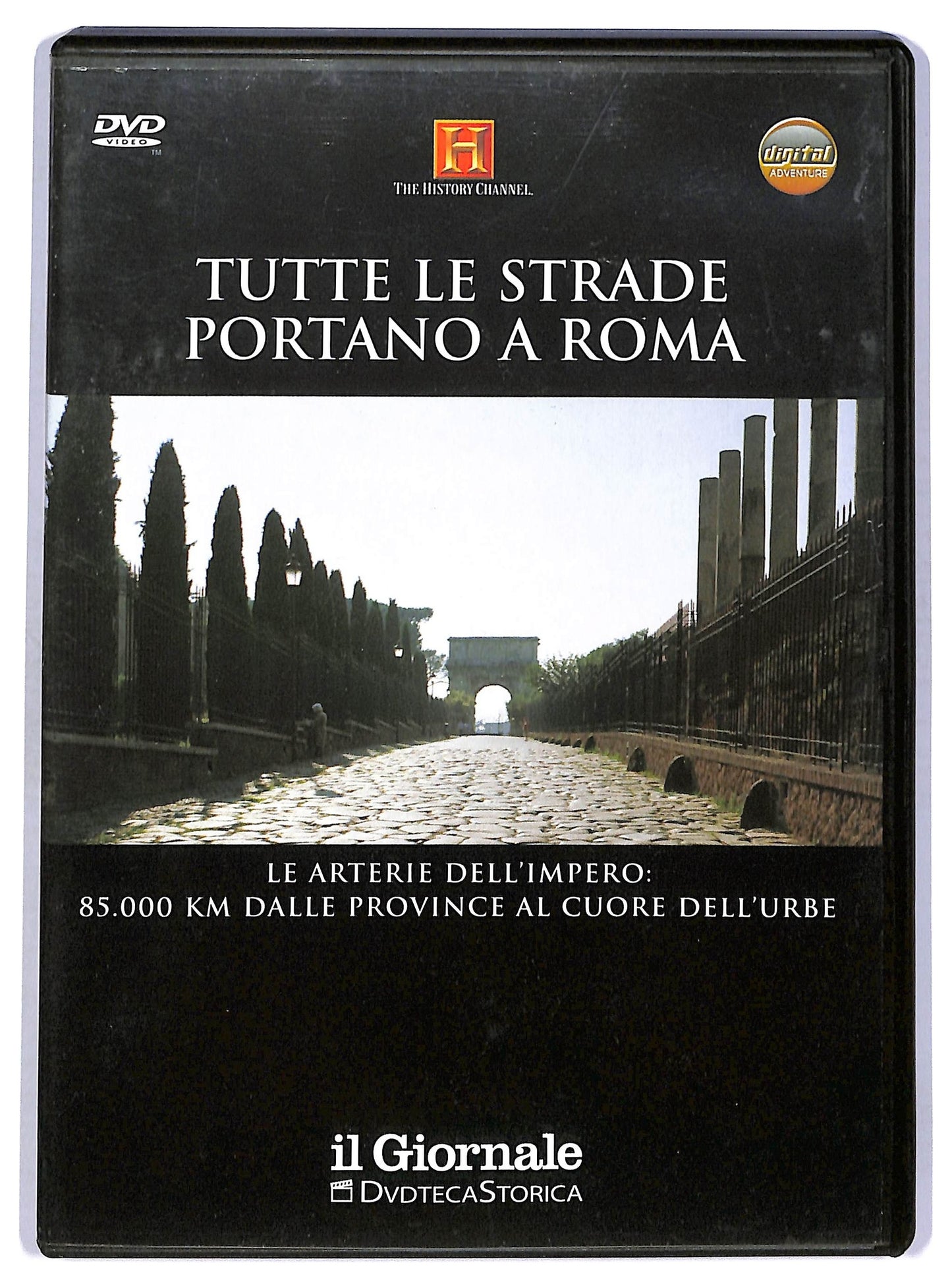 EBOND Tutte le strade portano a Roma - le arterie dell'impero EDITORIALE DVD D756763