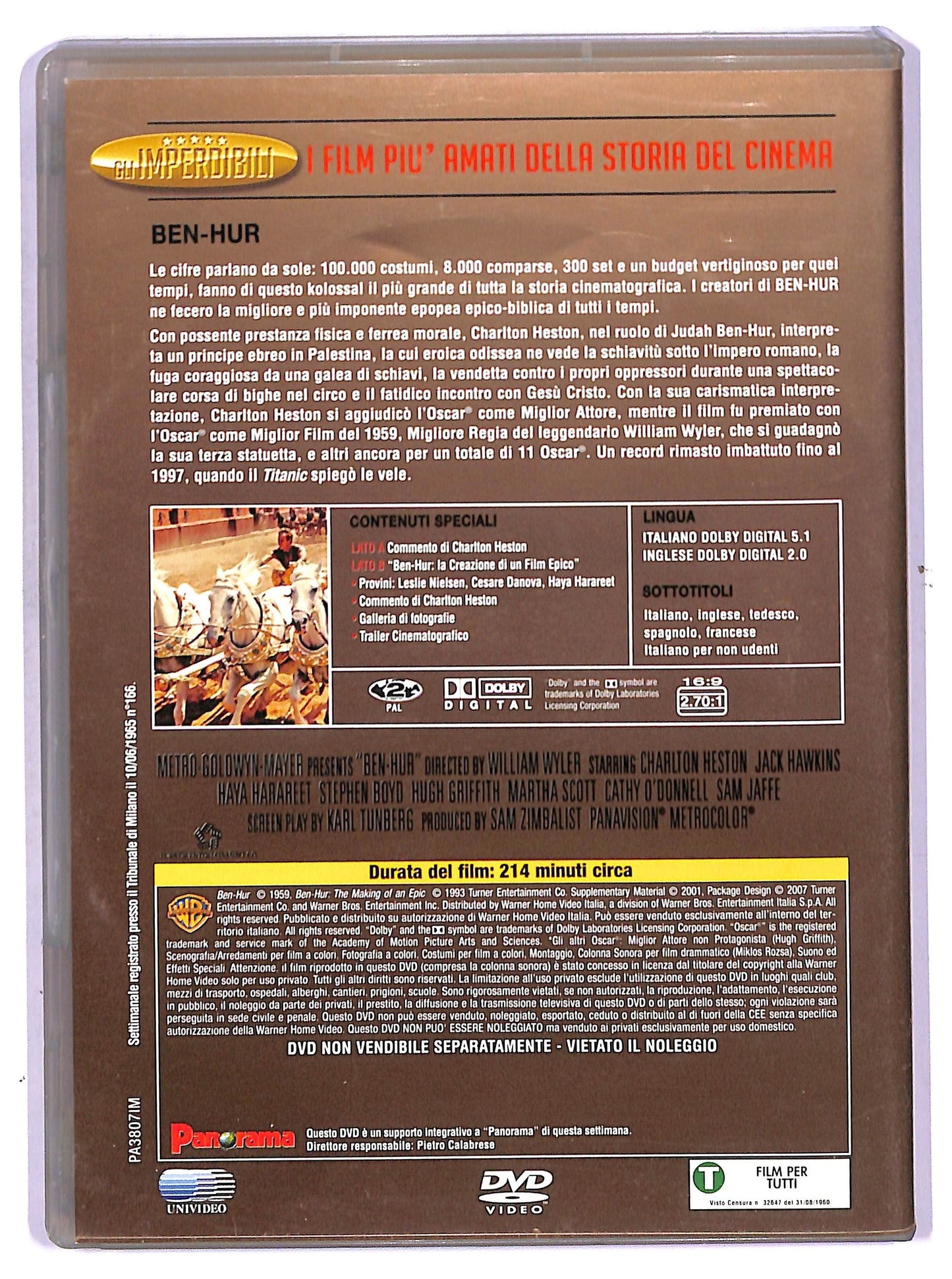 EBOND Ben - Hur EDITORIALE DVD D756826