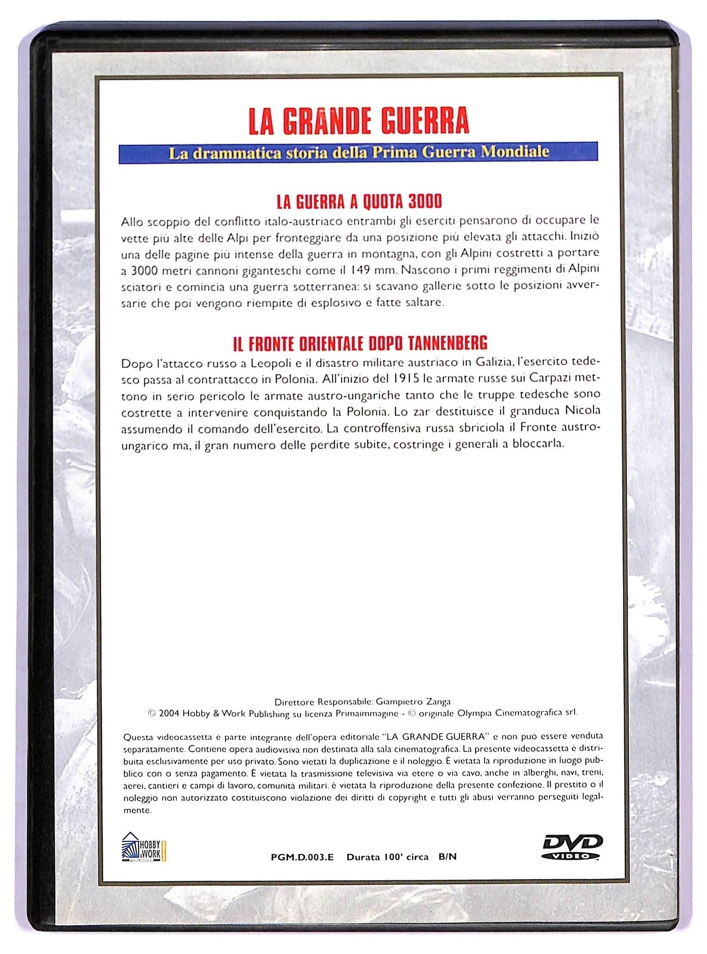 EBOND L'italia in guerra: Isonzo fiume di sangue EDITORIALE DVD D756911