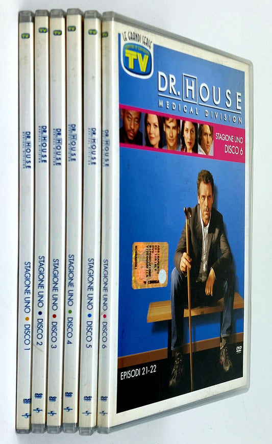 EBOND Dr House Stagione Uno - 6 dvd - Collezione EDITORIALE DVD D757101