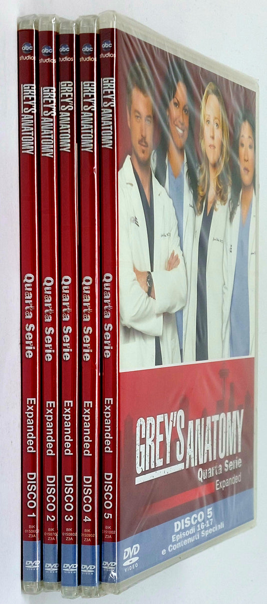 EBOND Grey's Anatomy Stagione 4 - 5 dvd Collezione EDITORIALE DVD D757308