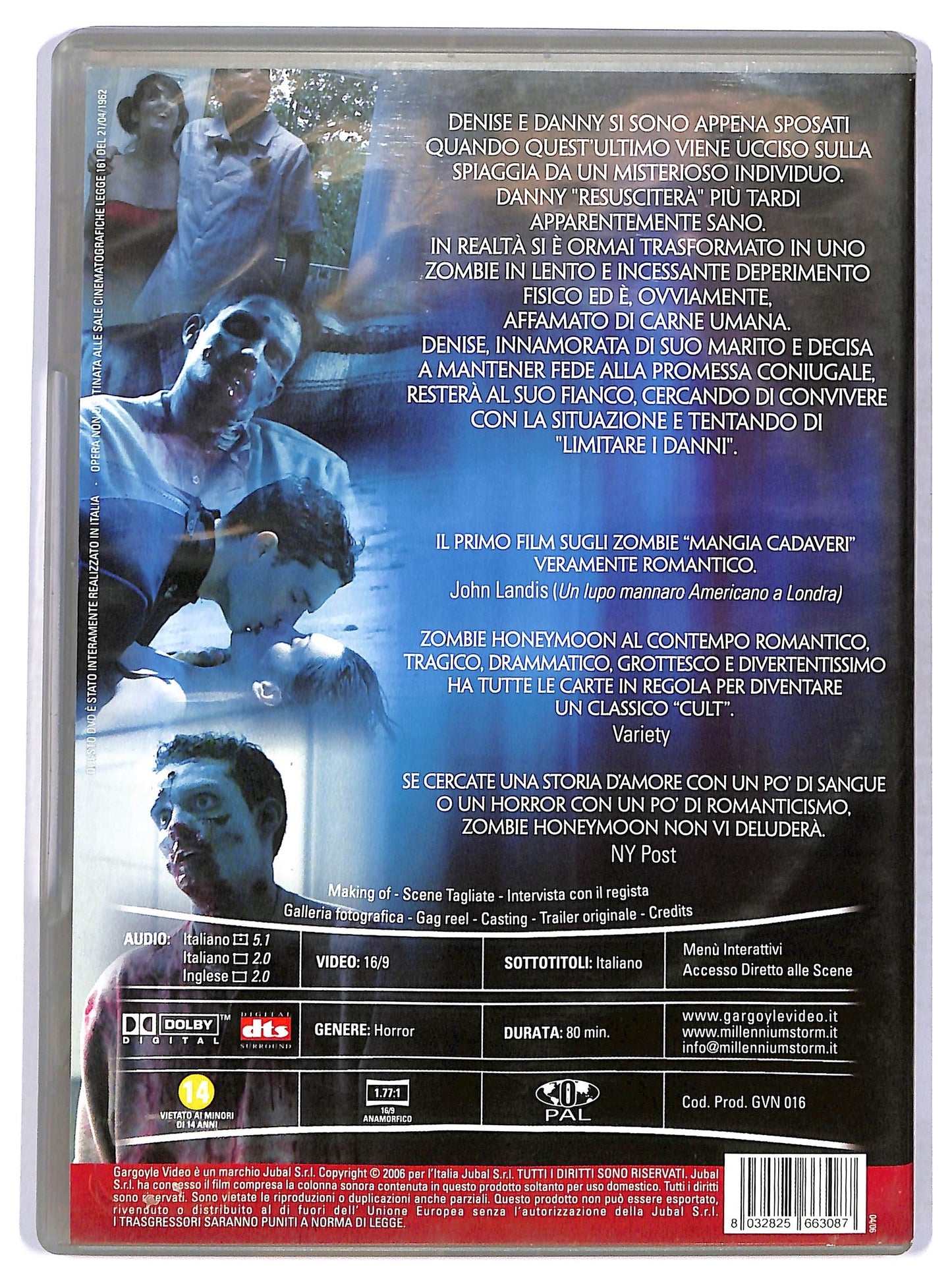 EBOND Zombie Honeymoon NOLEGGIO DVD D757825